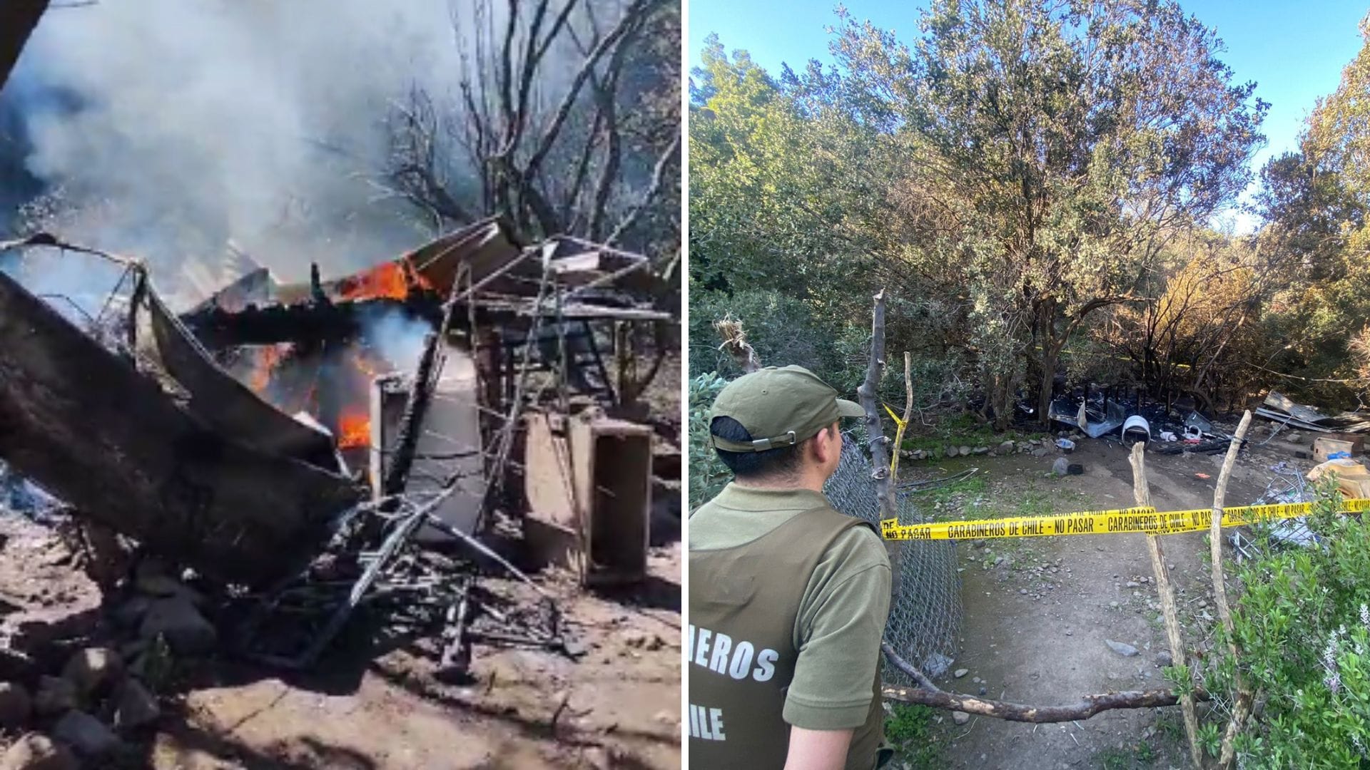 Femicidio frustrado en San José de Maipo: Imputado le prendió fuego a su pareja
