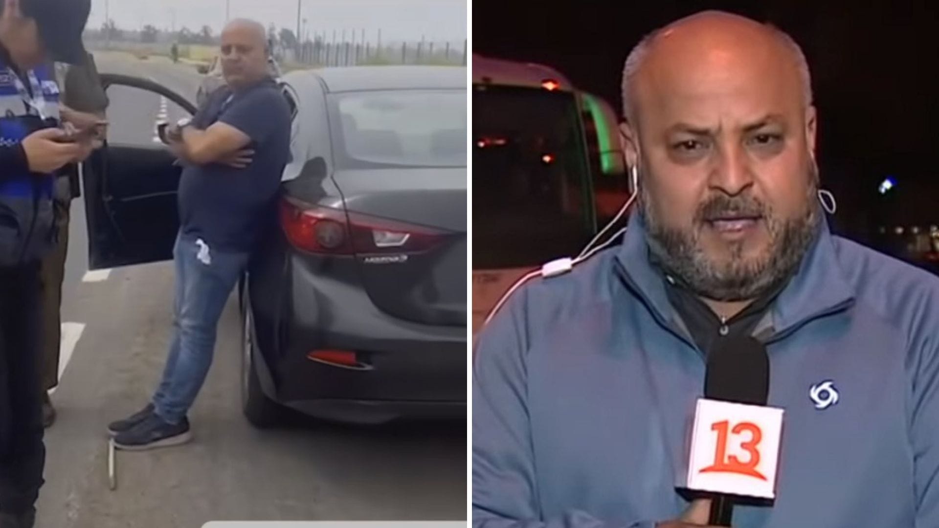 Detienen a periodista Miguel Acuña por atropellar a ciclistas en Lampa: Estaba en estado de ebriedad