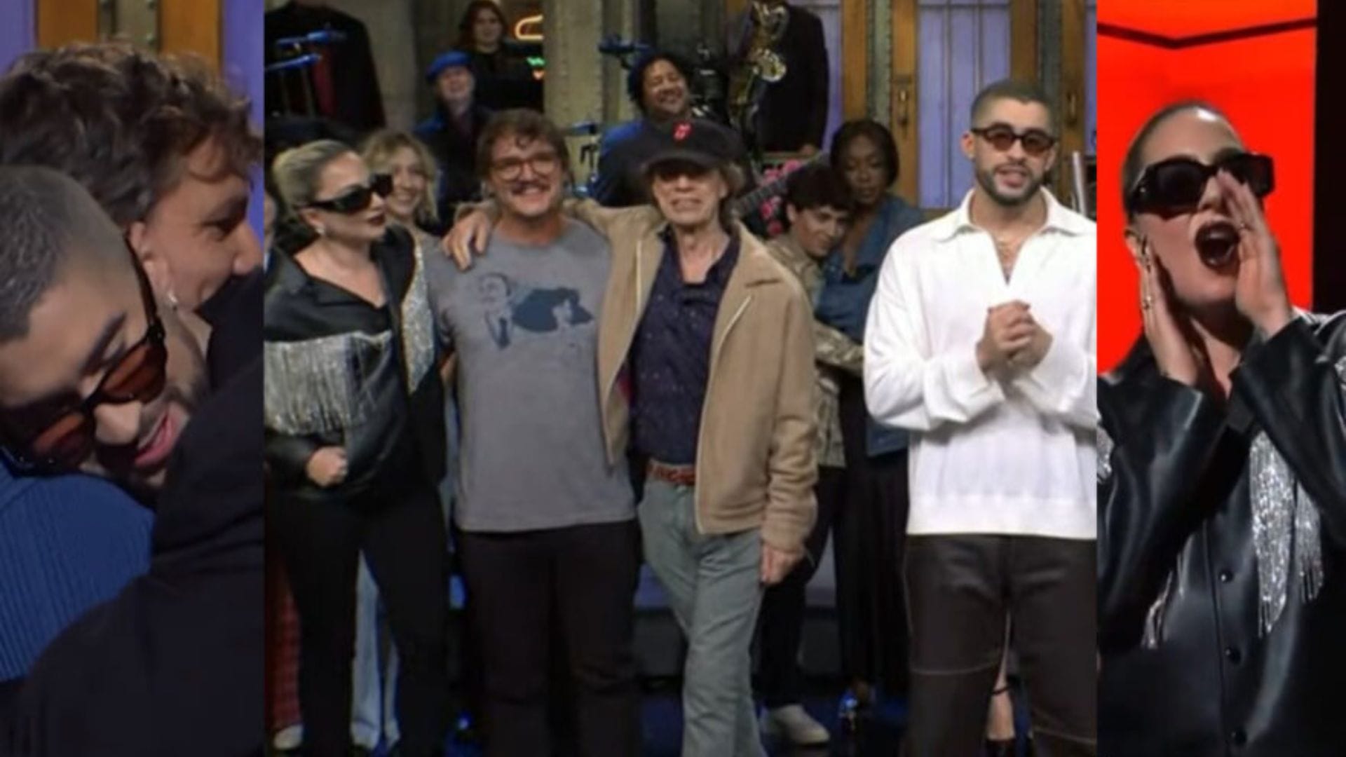 La hilarante participación de Pedro Pascal, Mick Jagger, Lady Gaga y Bad Bunny en Saturday Night Live