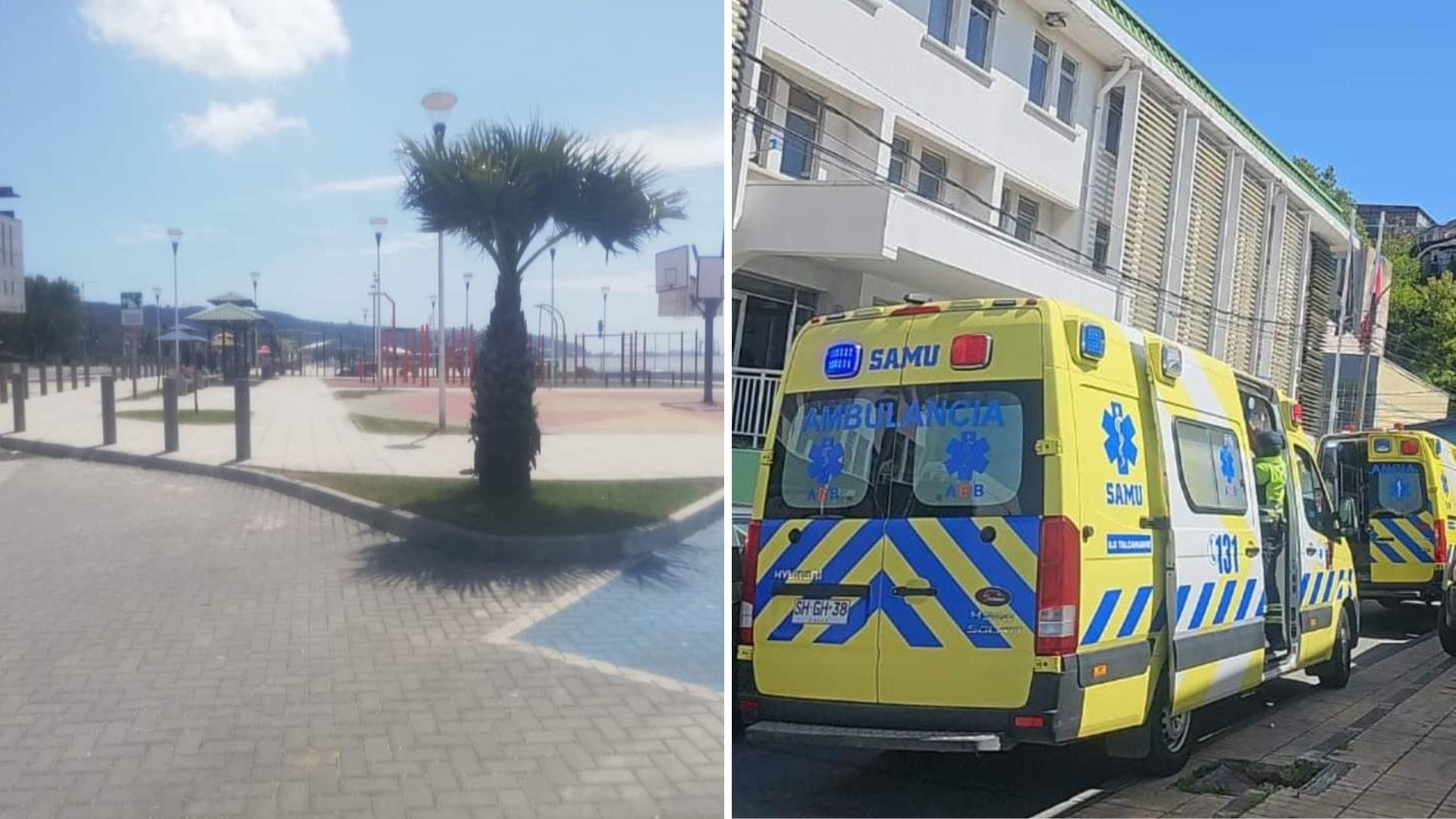 Balacera cerca de La Tortuga de Talcahuano: Una menor de 4 años y dos adultos resultaron heridos