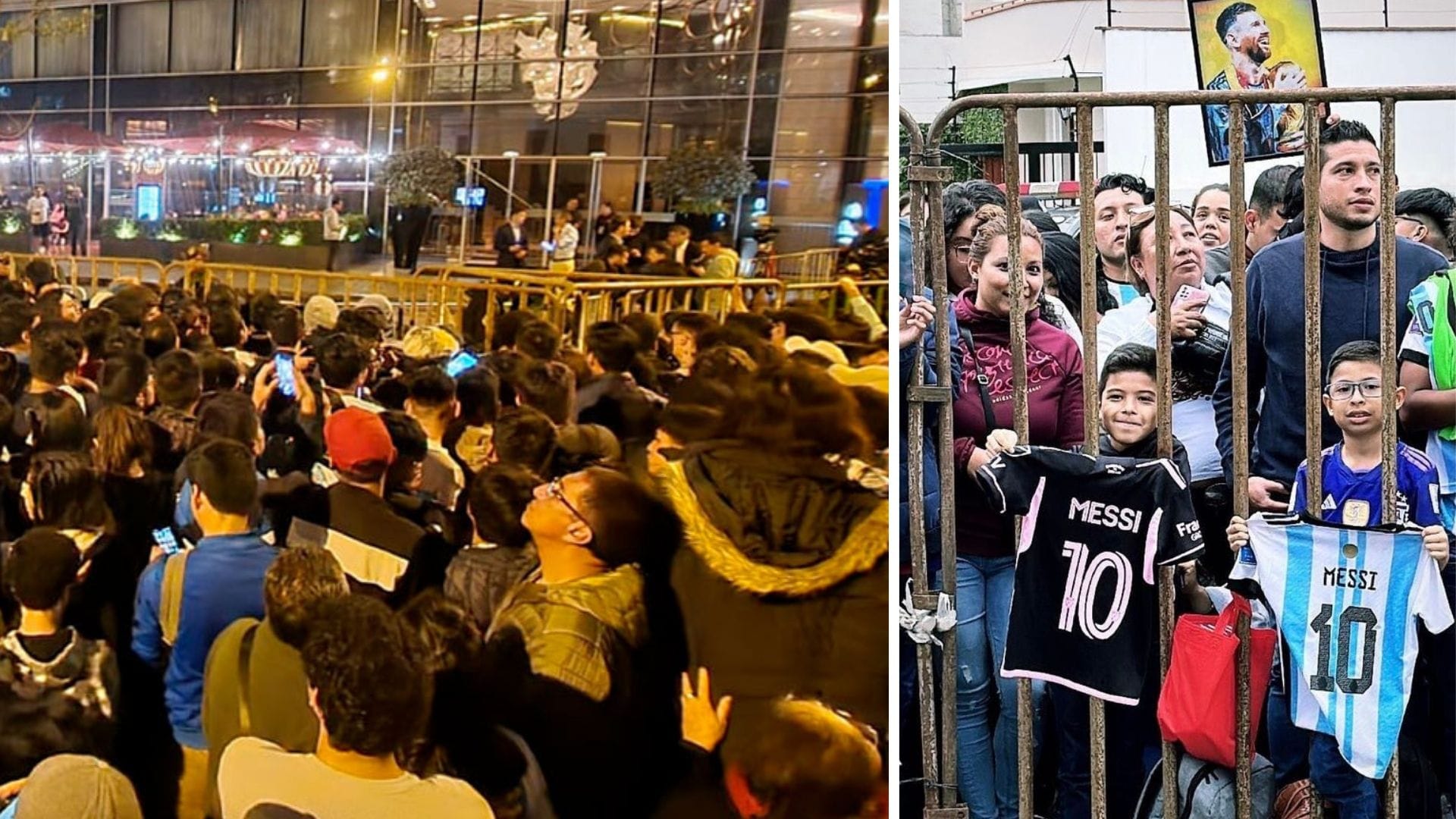 Hinchas peruanos se manifiestan en apoyo de la albiceleste en la previa del partido por Eliminatorias