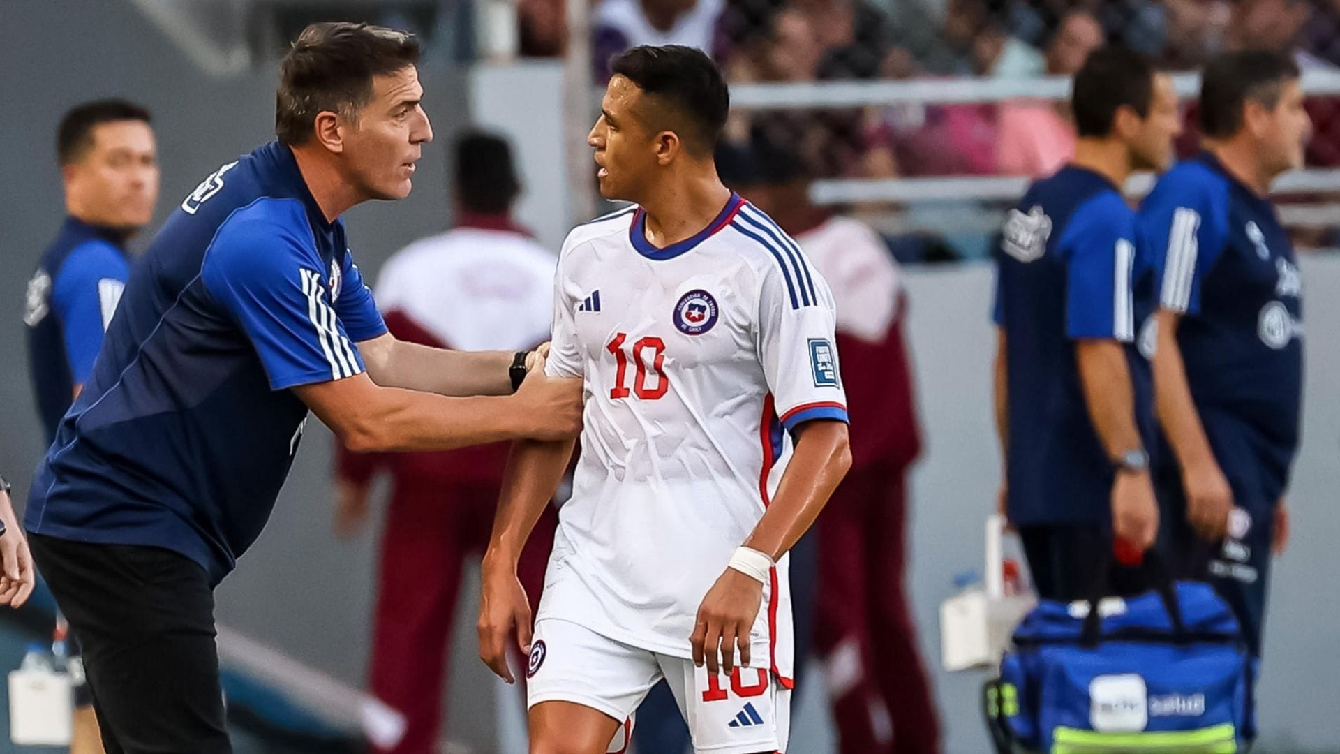 Eduardo Berizzo y la derrota ante Venezuela: “El partido lo estábamos controlando, hasta el error que nos costó el primer gol”