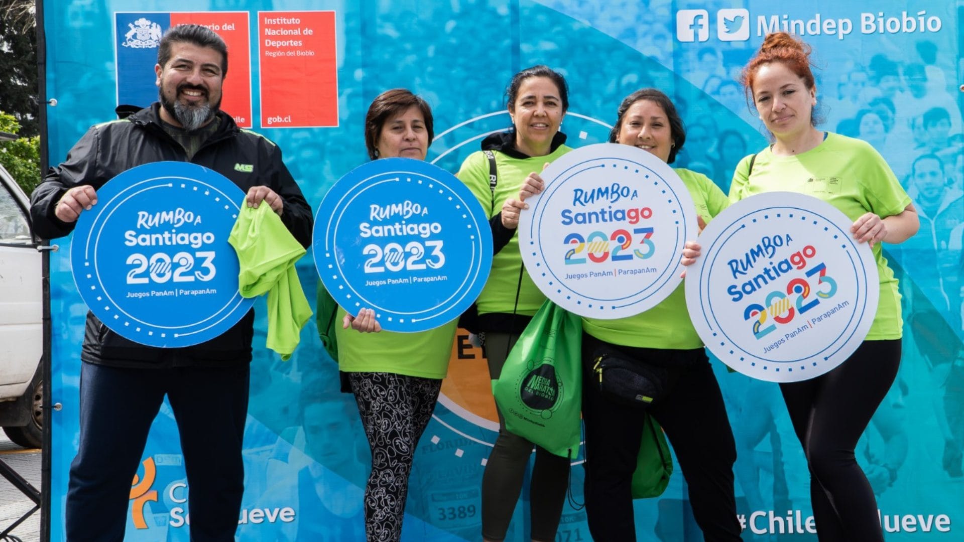 Lanzan Media Maratón del Biobío: Este domingo se unirá con la llegada de la llama panamericana