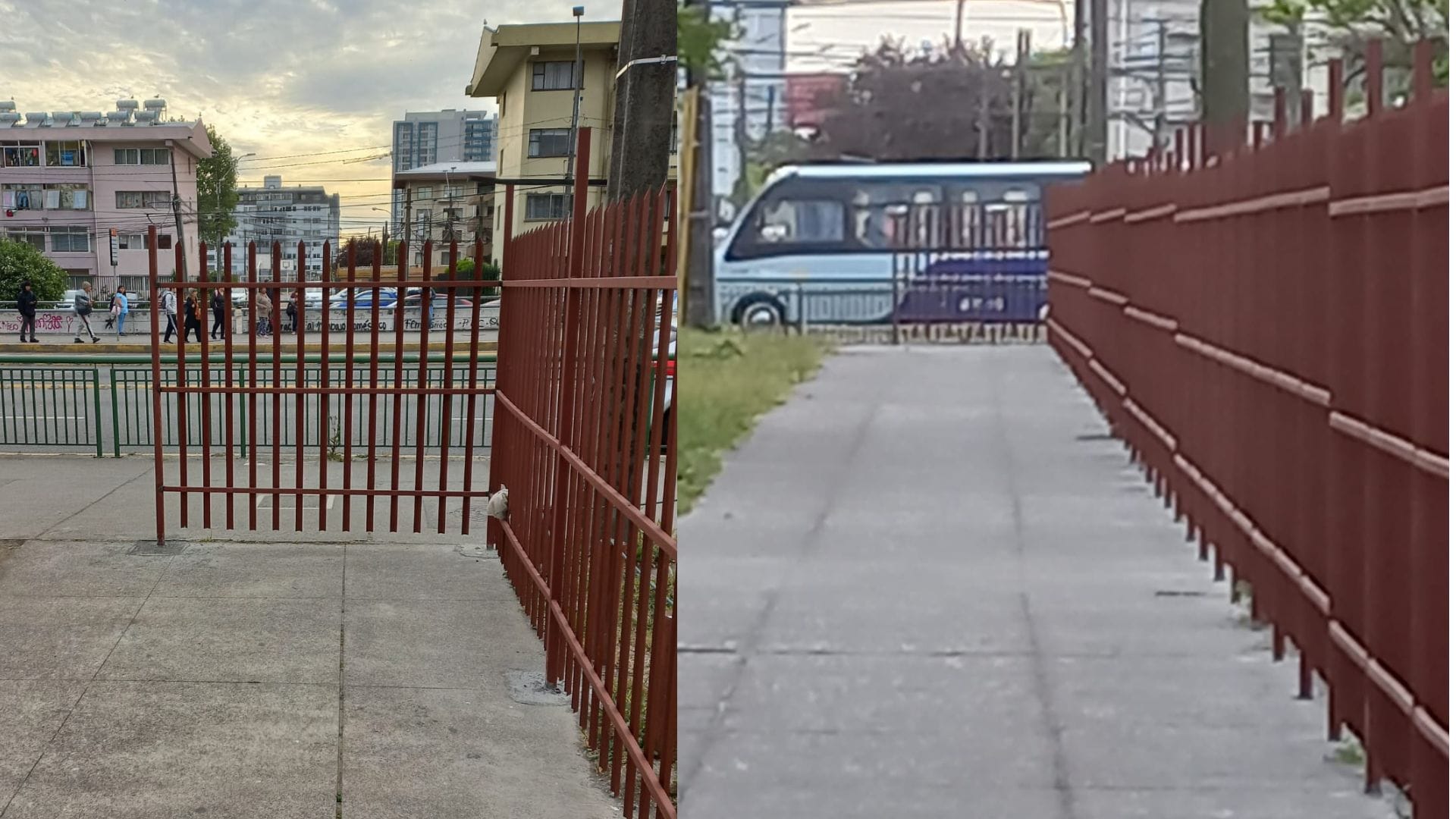 Enorme reja rodeará completamente una cuadra para resguardar edificio patrimonial de Concepción