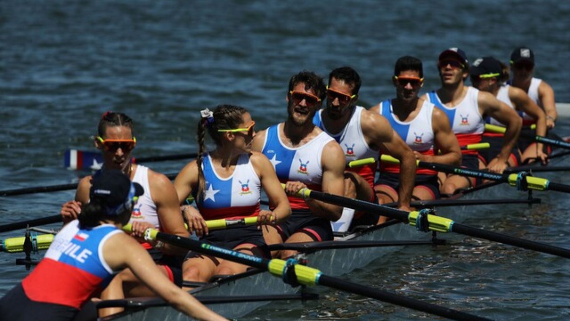 ¡En infartante final de timonel mixto con los cuatrillizos Abraham! Chile cerró el remo con otra plata en San Pedro de la Paz
