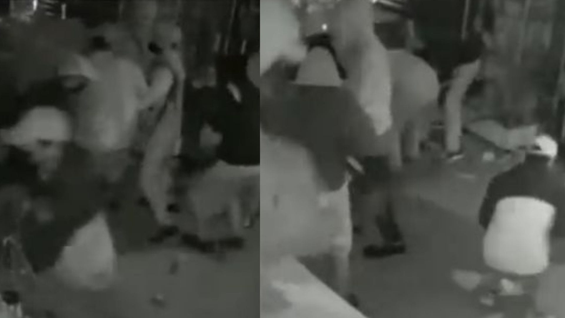 Turba asaltó farmacia: Golpearon con botella a uno de los trabajadores en Santiago