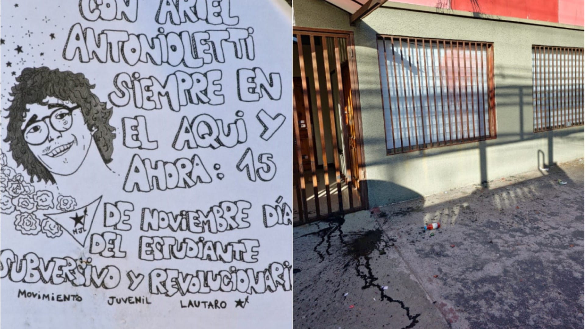 Atacan sede del Partido Socialista en Concepción: Dejaron panfleto