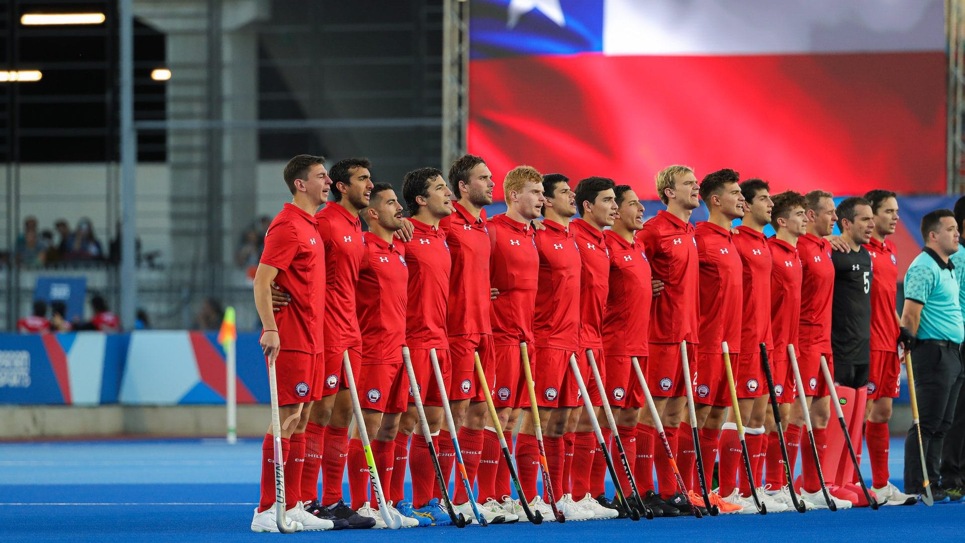 Los Diablos en el hockey césped masculino se quedaron con medalla de plata ante Argentina