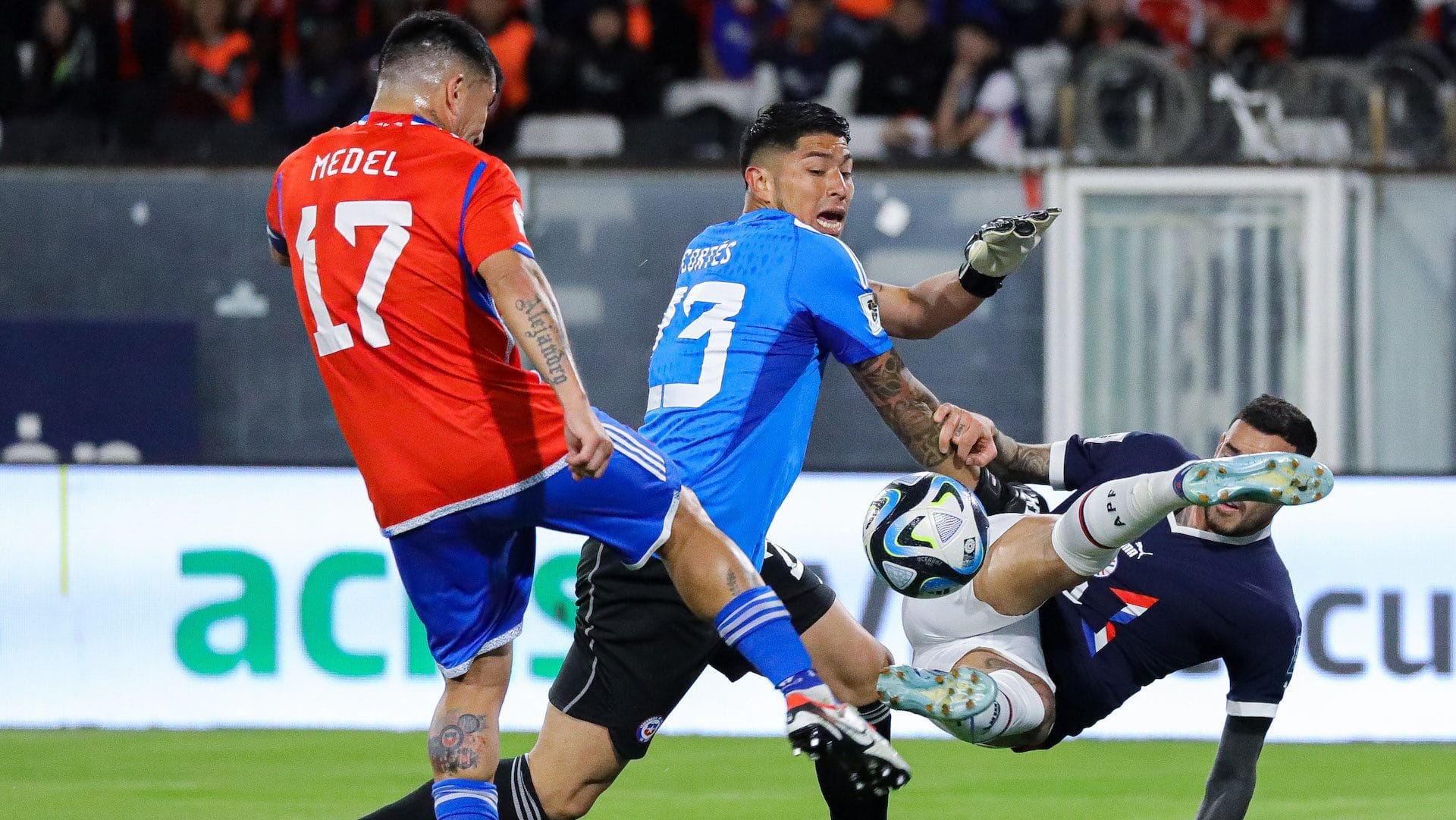 Brayan Cortés lamenta la derrota de La Roja: “Nos vamos triste queríamos un resultado positivo”