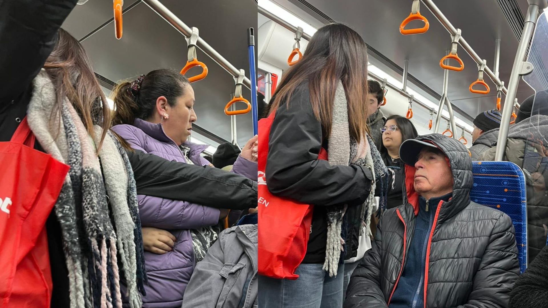 Colapso en Línea 2 del Biotren: Usuarios evidencian lo complejo que es viajar en hora punta hacia Concepción