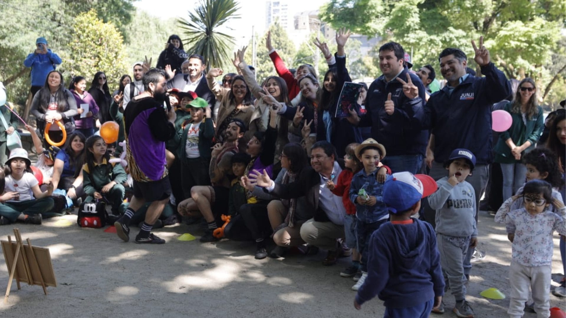 Más de 300 niños, niñas y adolescentes participaron en el Carnaval de la Niñez en Concepción