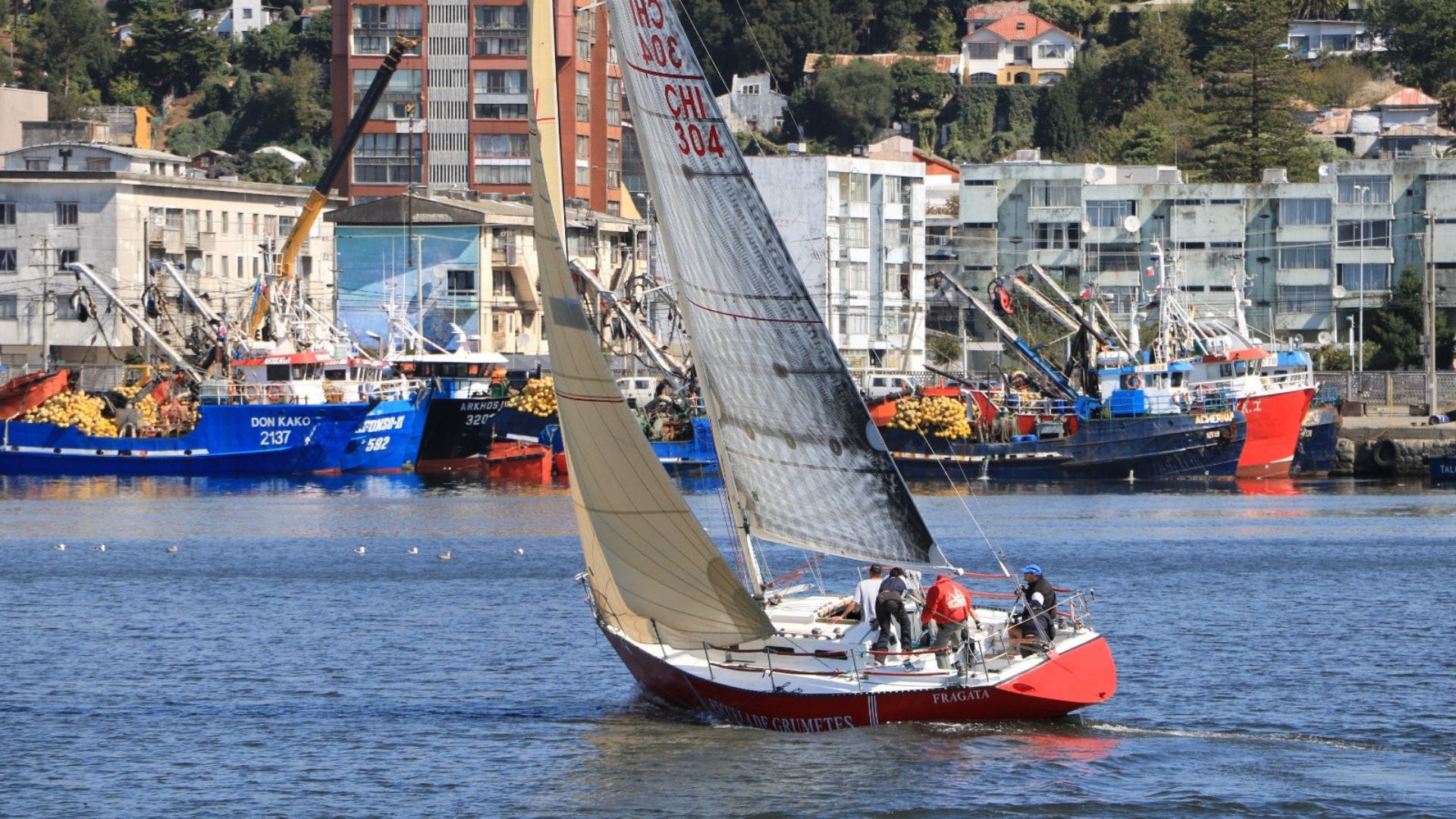 Talcahuano recibe campeonato nacional de vela  Categoría J24