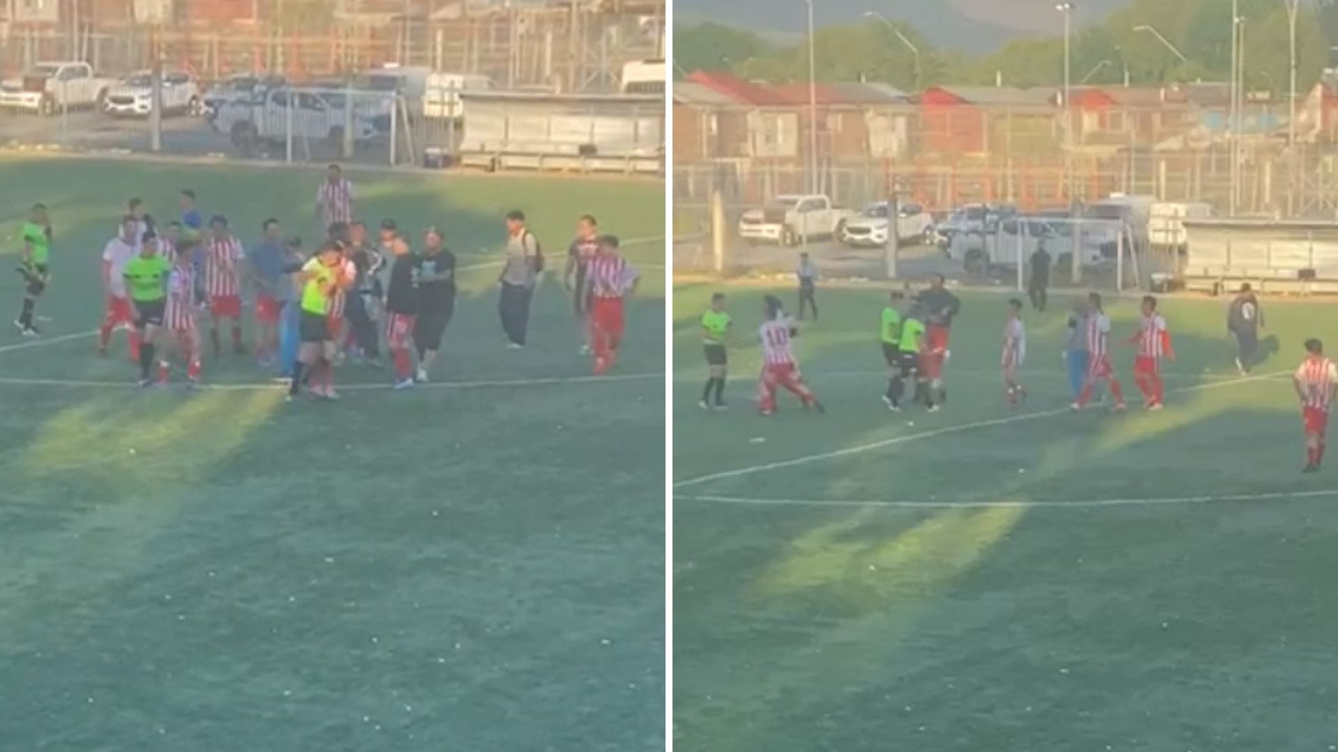 Nueva agresión a árbitros del fútbol amateur en Coronel: Ocurrió en Gran Final Primera Adulta-Liga Lagunillas