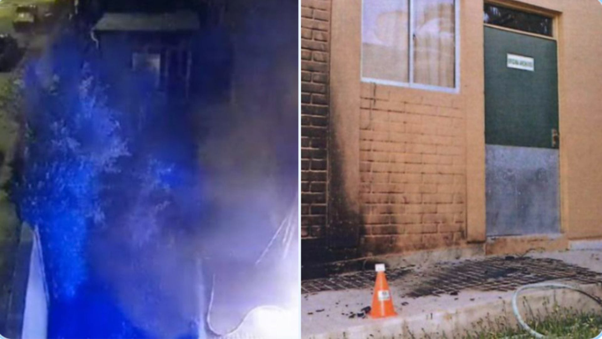 Dan tres años de cárcel para dos sujetos por arrojar bombas molotov a una comisaria durante el estallido social