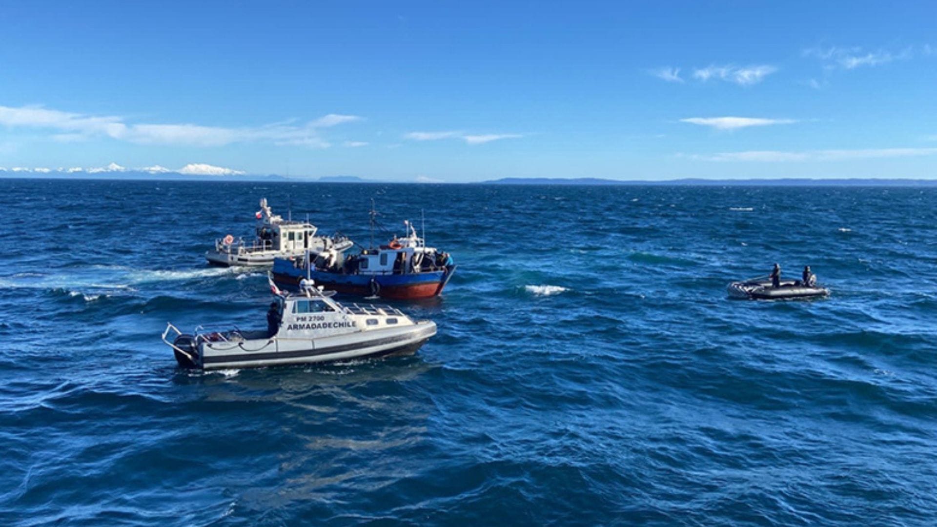 Desbaratan Red Criminal en Chiloé: Fueron sorprendidos con 7.500 kilos de Salmón robado