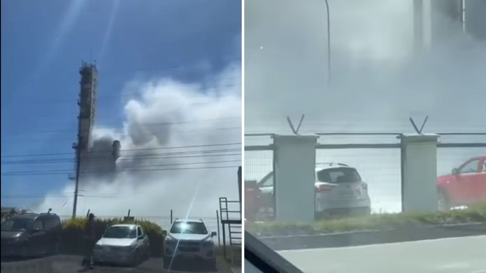 Fuga de gas en planta de Indura en Talcahuano: Municipio asegura que no es tóxico para la salud