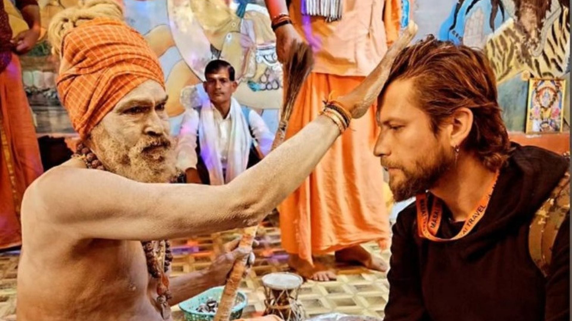 Jean Philippe Cretton reveló parte de su viaje espiritual en la India