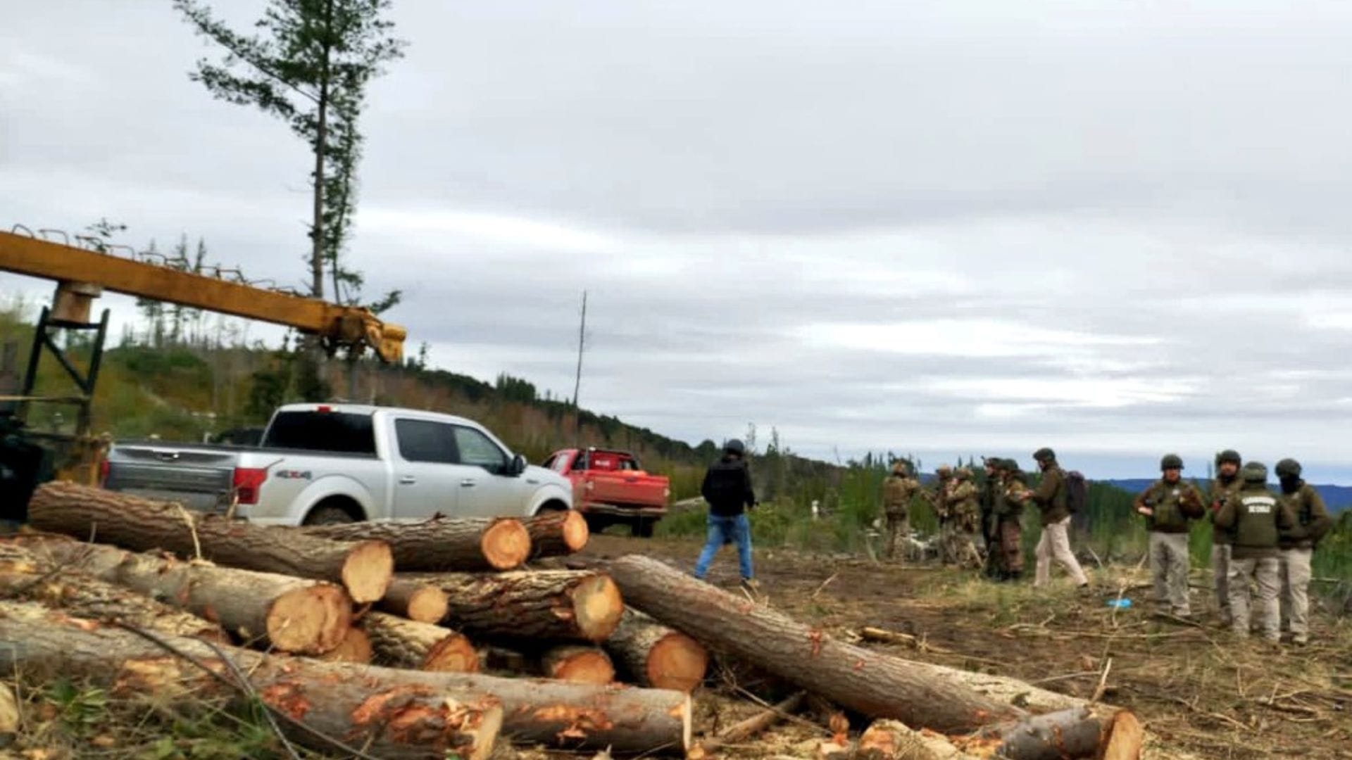 Atrapan al “Coipo”, presunto financista de la RML en la Provincia de Arauco: Detienen además a parejas de los líderes
