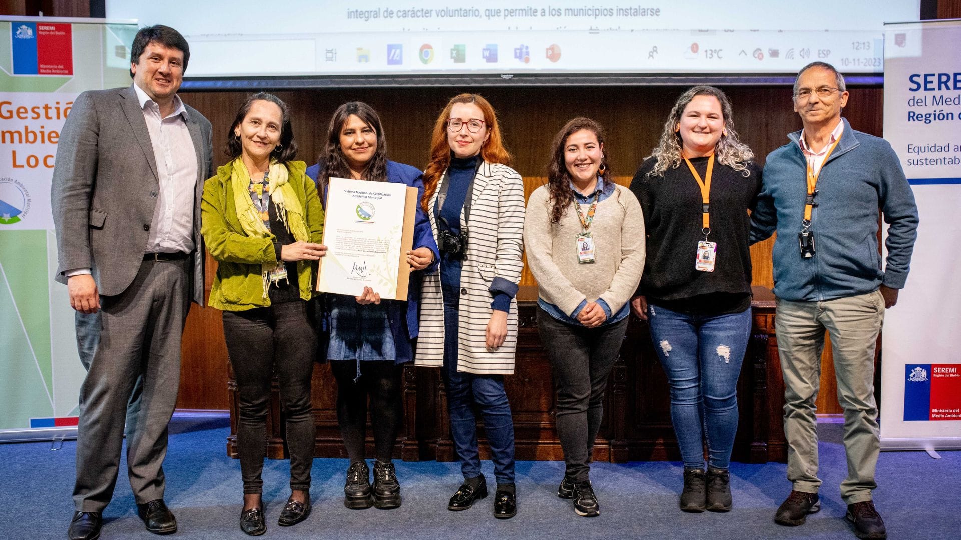 Un paso hacia la Gobernanza Ambiental: Chiguayante logró certificación de excelencia sobresaliente