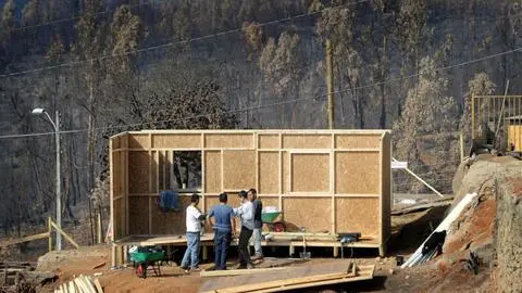 Los dispares avances en la reconstrucción  en las comunas afectadas del Biobío por los megaincendios de 2023