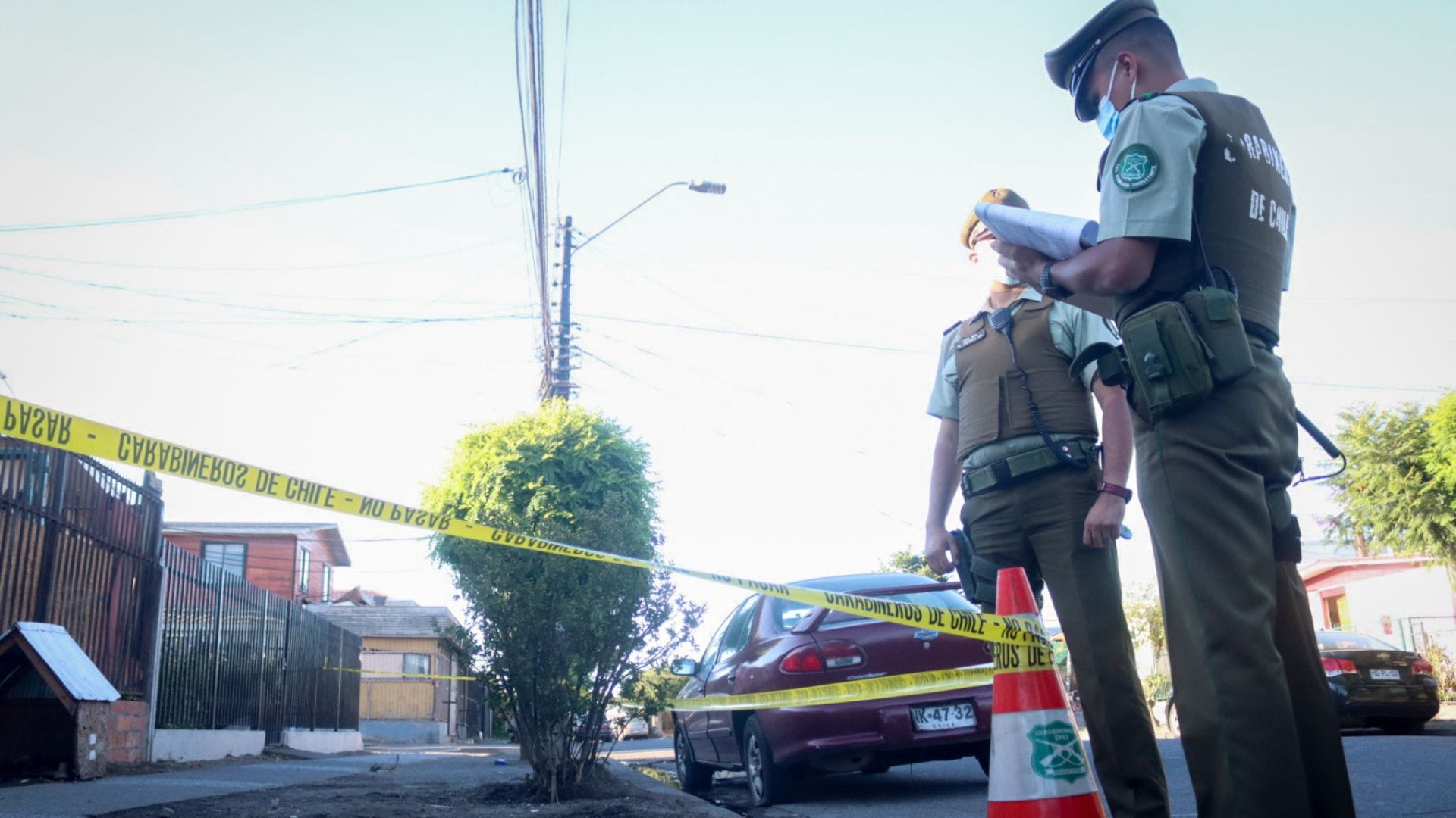 Detienen a cuatro sujetos por robo con violencia en Chiguayante: Fueron capturados tras chocar