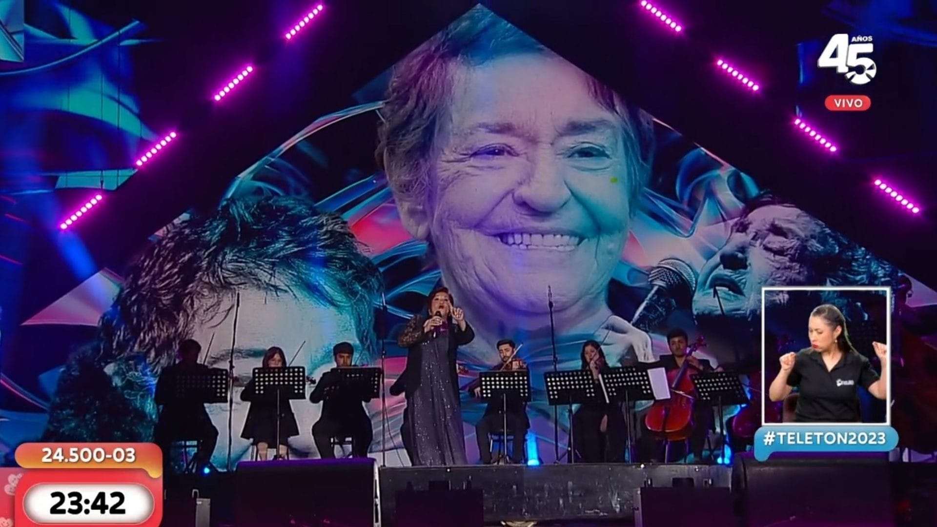 Teletón 2023: Cecilia La Incomparable regresa póstumamente a la Quinta Vergara gracias a sentido homenaje