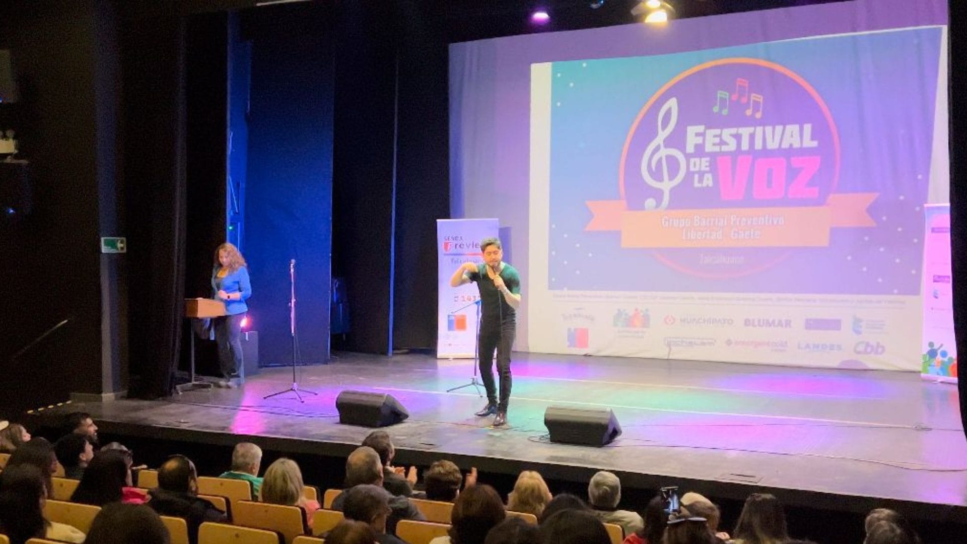 Realizan nueva edición del Festival de la Voz en Talcahuano: Buscan prevenir el consumo de alcohol y drogas