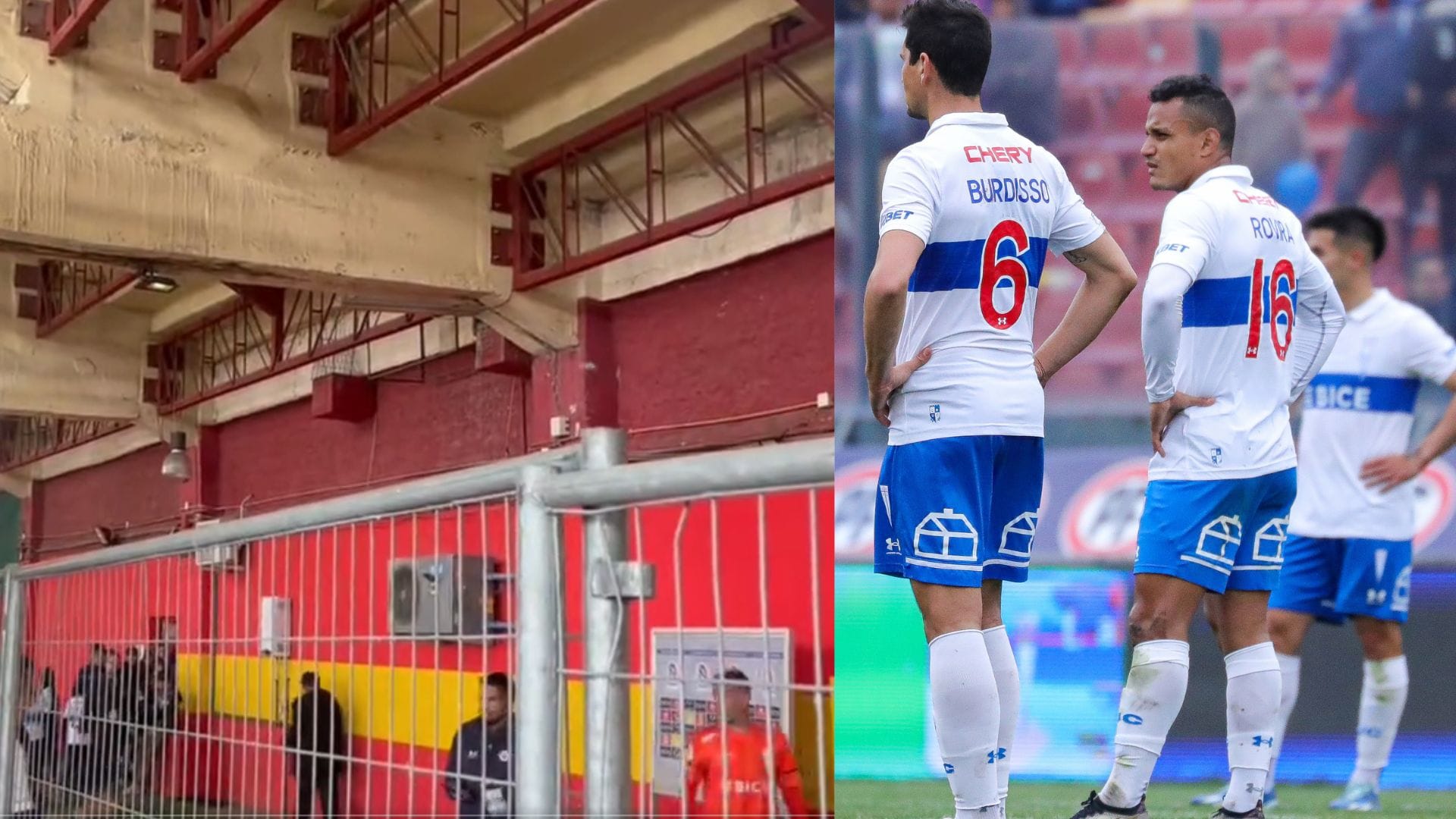 Hinchas de la UC arremeten en contra del plantel fuera del camarín en el Santa Laura