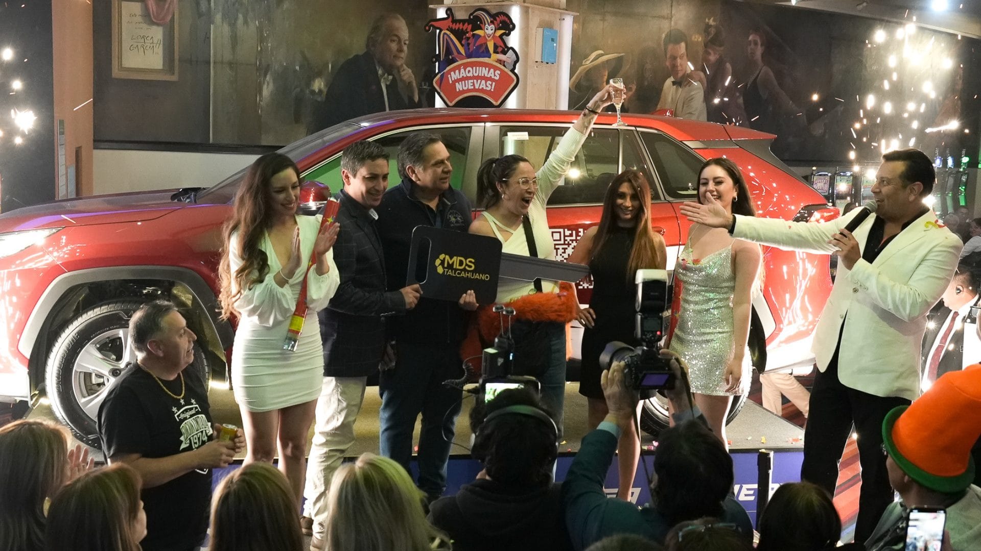 Mujer resultó ser la ganadora de un auto 0 kilómetro en sorteo de Marina del Sol Talcahuano