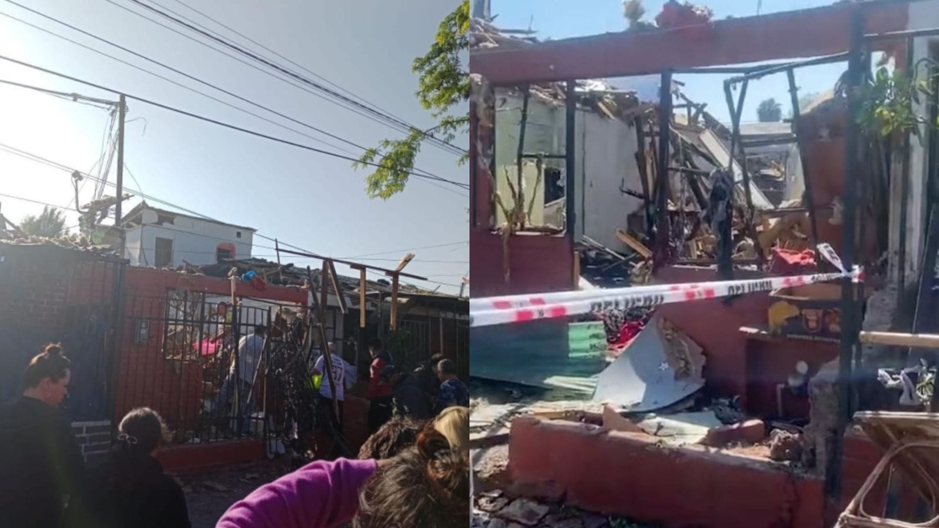 “Pensaba que era un terremoto”: Adulta mayor está en riesgo vital tras explosión de gas que dañó 25 casas en Pudahuel