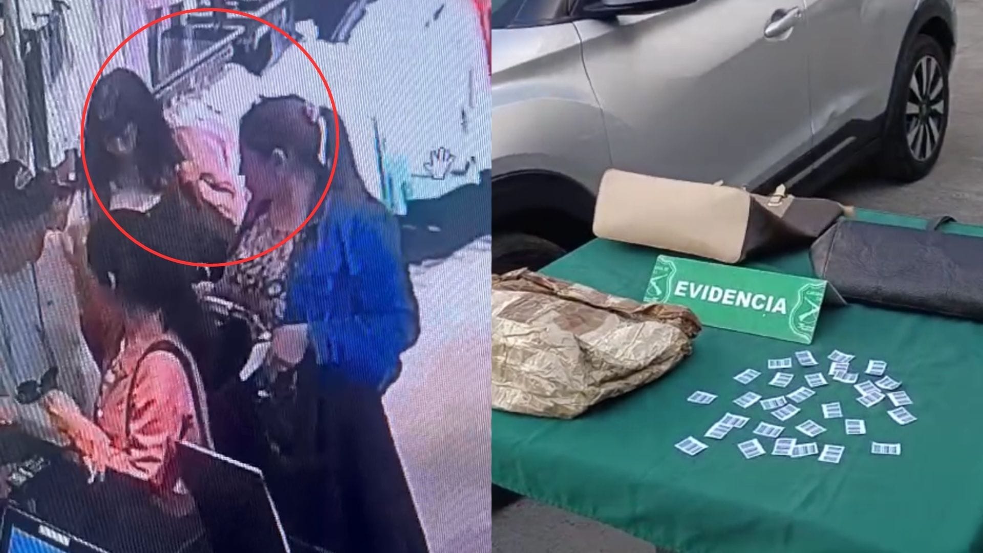 Detienen a mecheras con “bolsa biónica” en outlet de San Pedro de la Paz