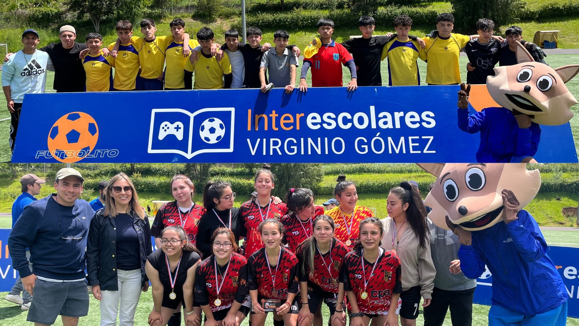 Intenso partido de gran emoción marcó la final de los Interescolares Virginio Gómez 2023