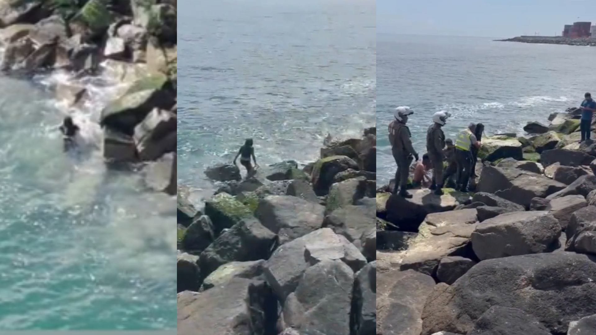 Mujer se lanzó al río para evitar arresto tras ser fiscalizada en Iquique: Tenía orden vigente