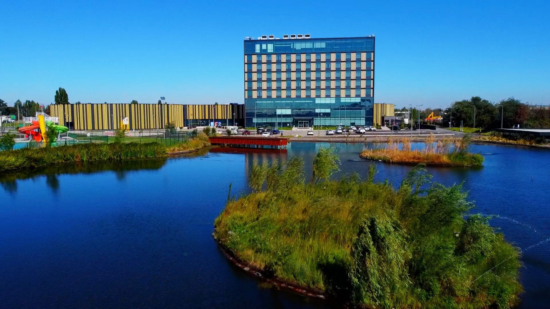 Laguna artificial del Casino Marina del Sol de Chillán ganó premio internacional