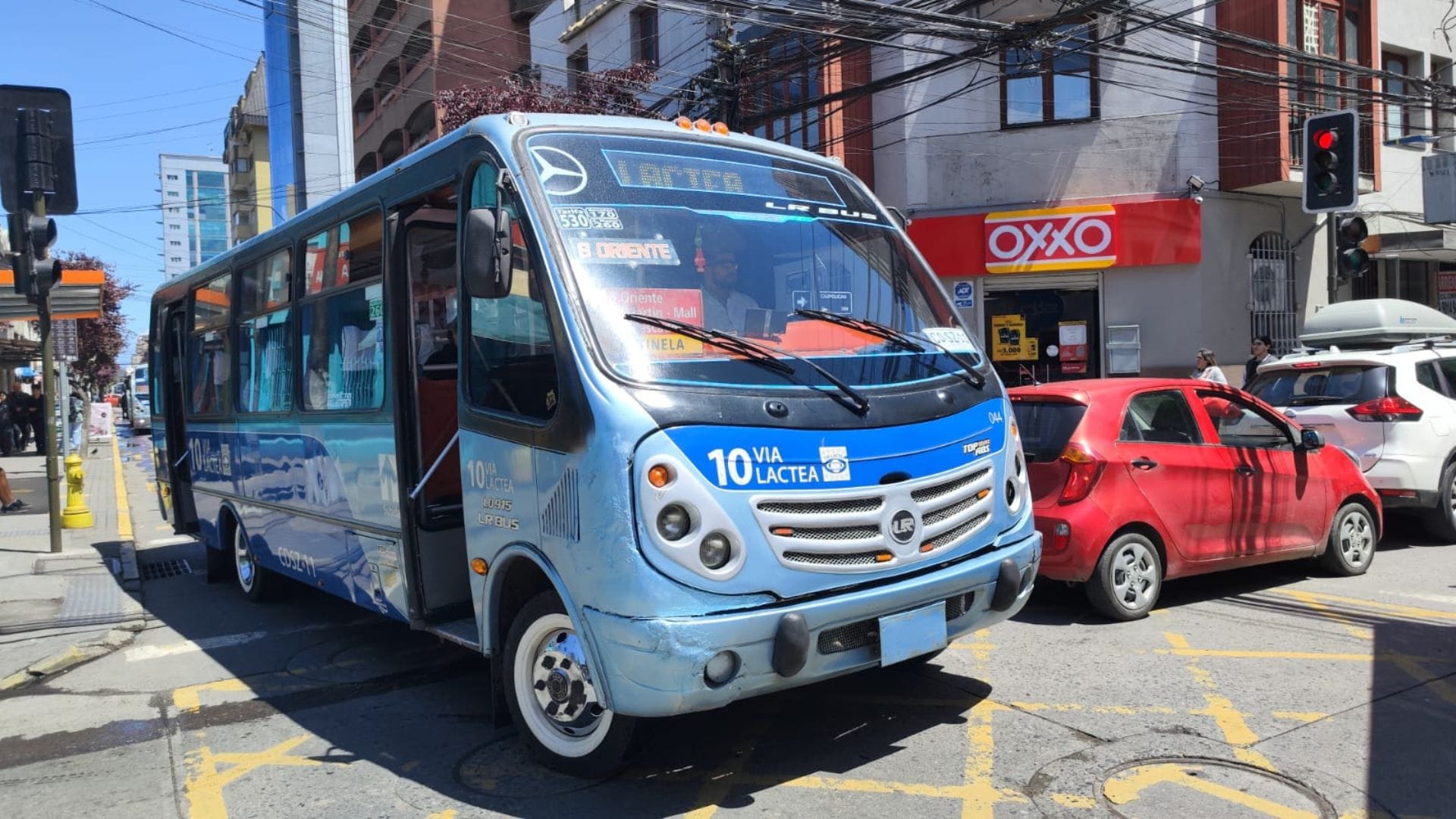 Siete líneas de microbuses están listas para firmar el perímetro de exclusión en Concepción