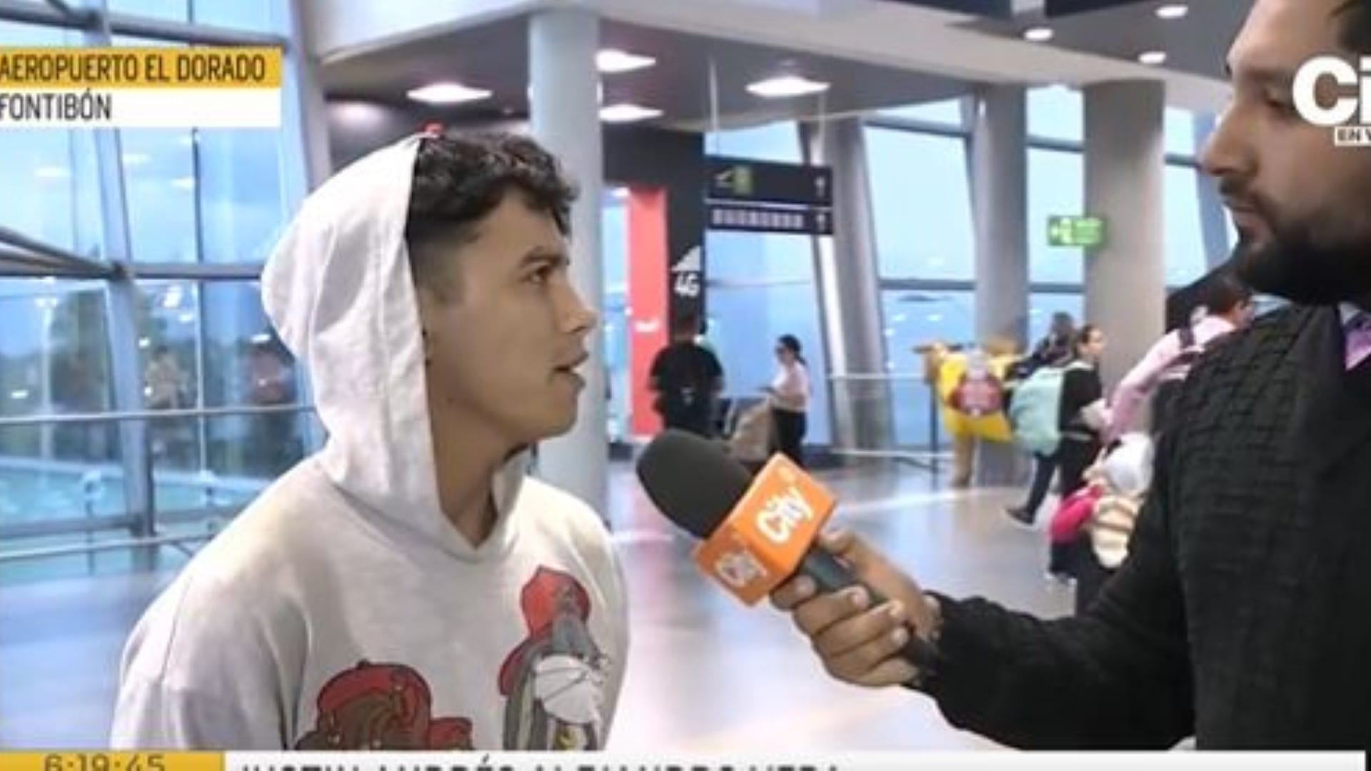 Dejan en prisión a penquista que se hizo famoso por quedar ‘varado’ en Colombia: En Concepción había agredido brutalmente a su expareja