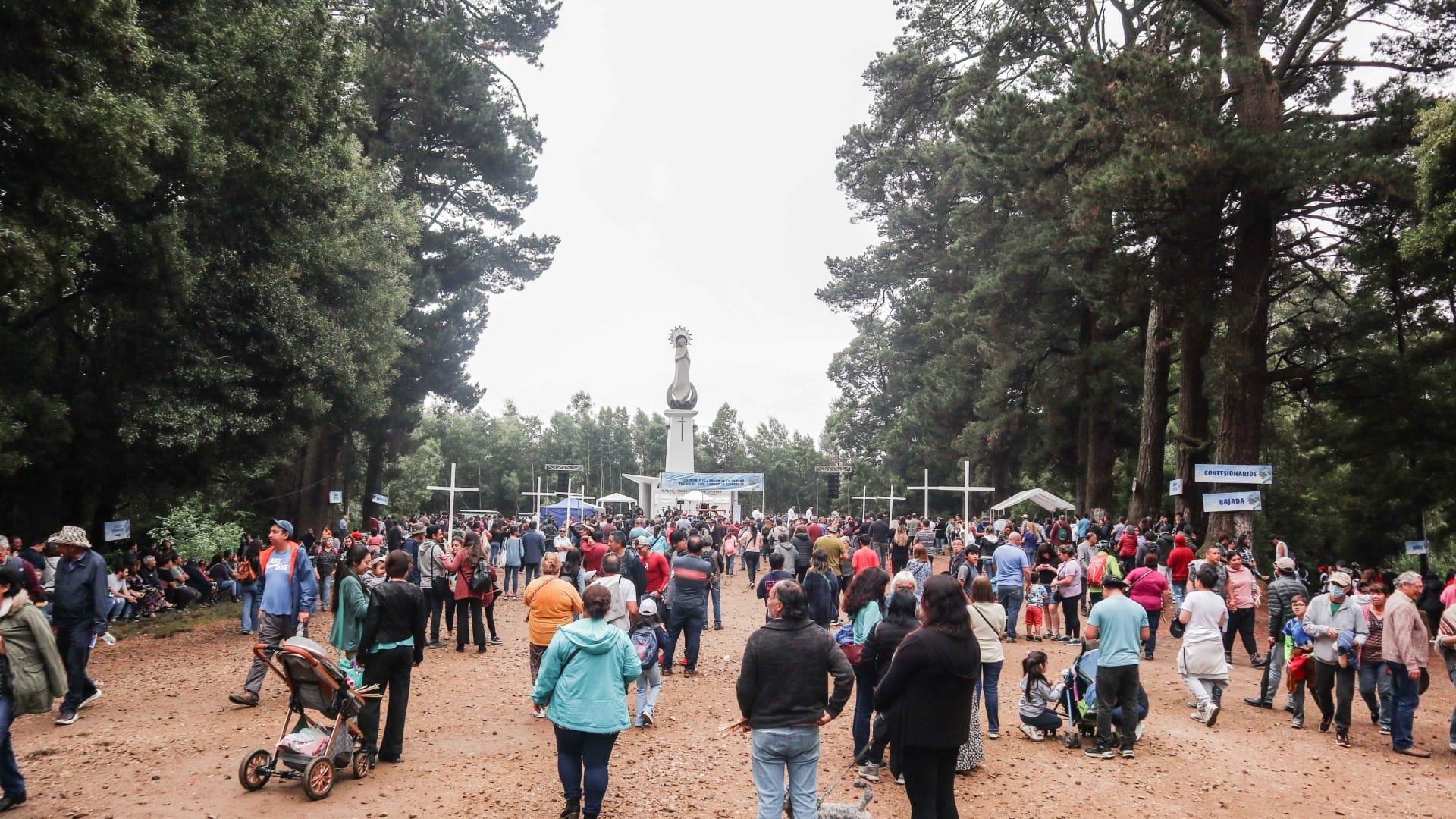 Conoce los horarios de las misas y del evento musical en Cerro La Virgen de Concepción para este 8 de diciembre