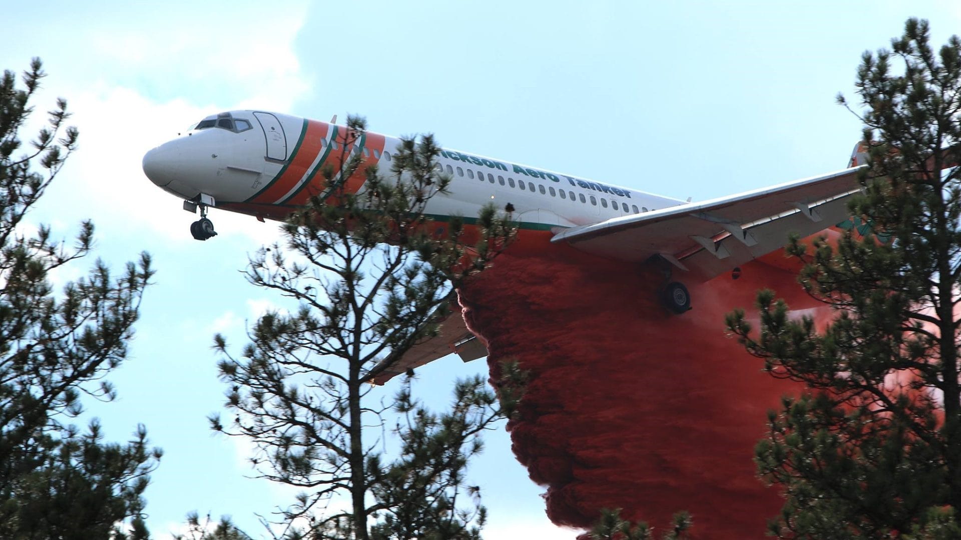 Aero Tanker llegó a Chile para combatir incendios forestales
