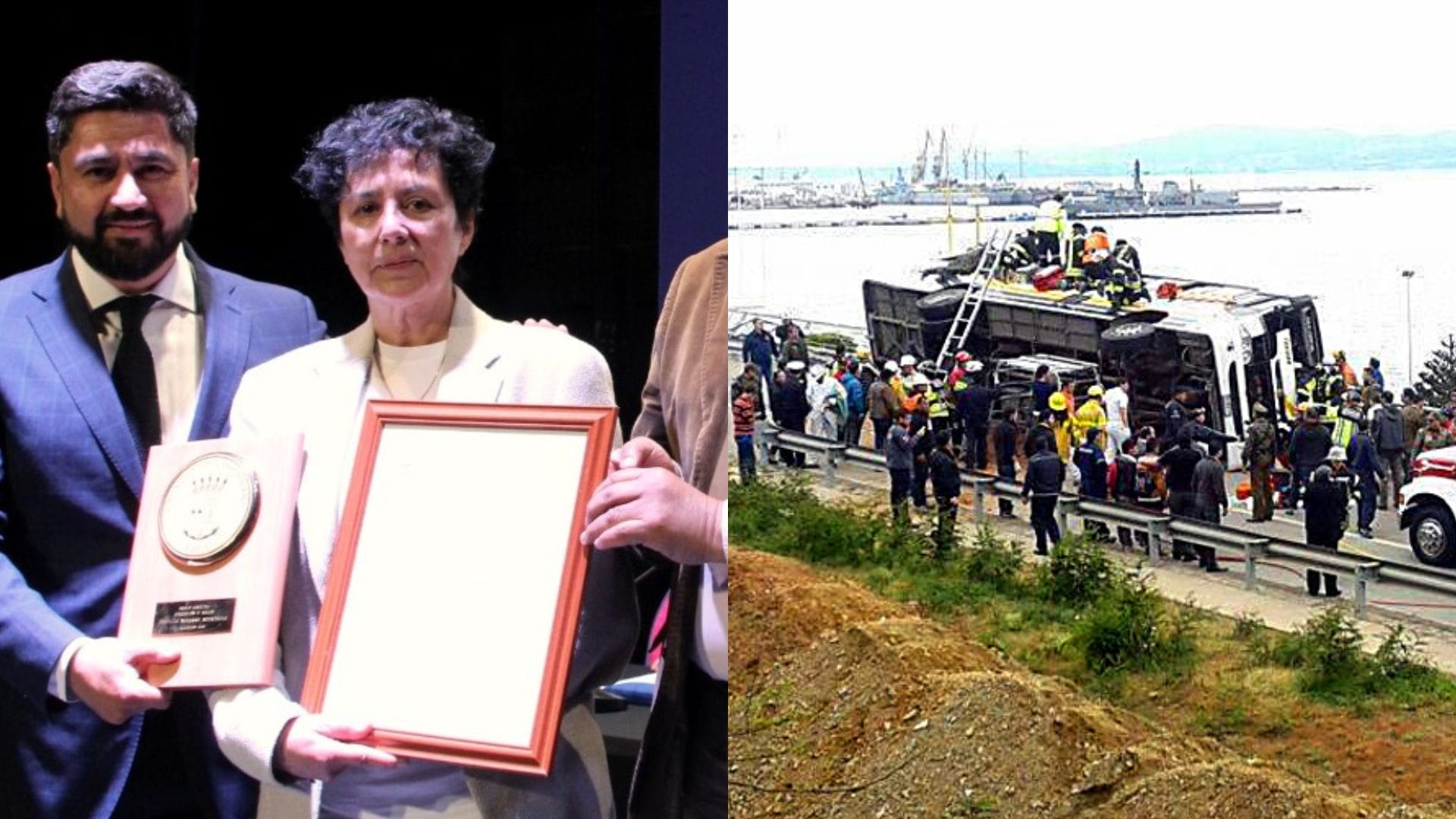 Galardonan a profesora de Talcahuano que pese a caer en grave accidente siguió con su vocación