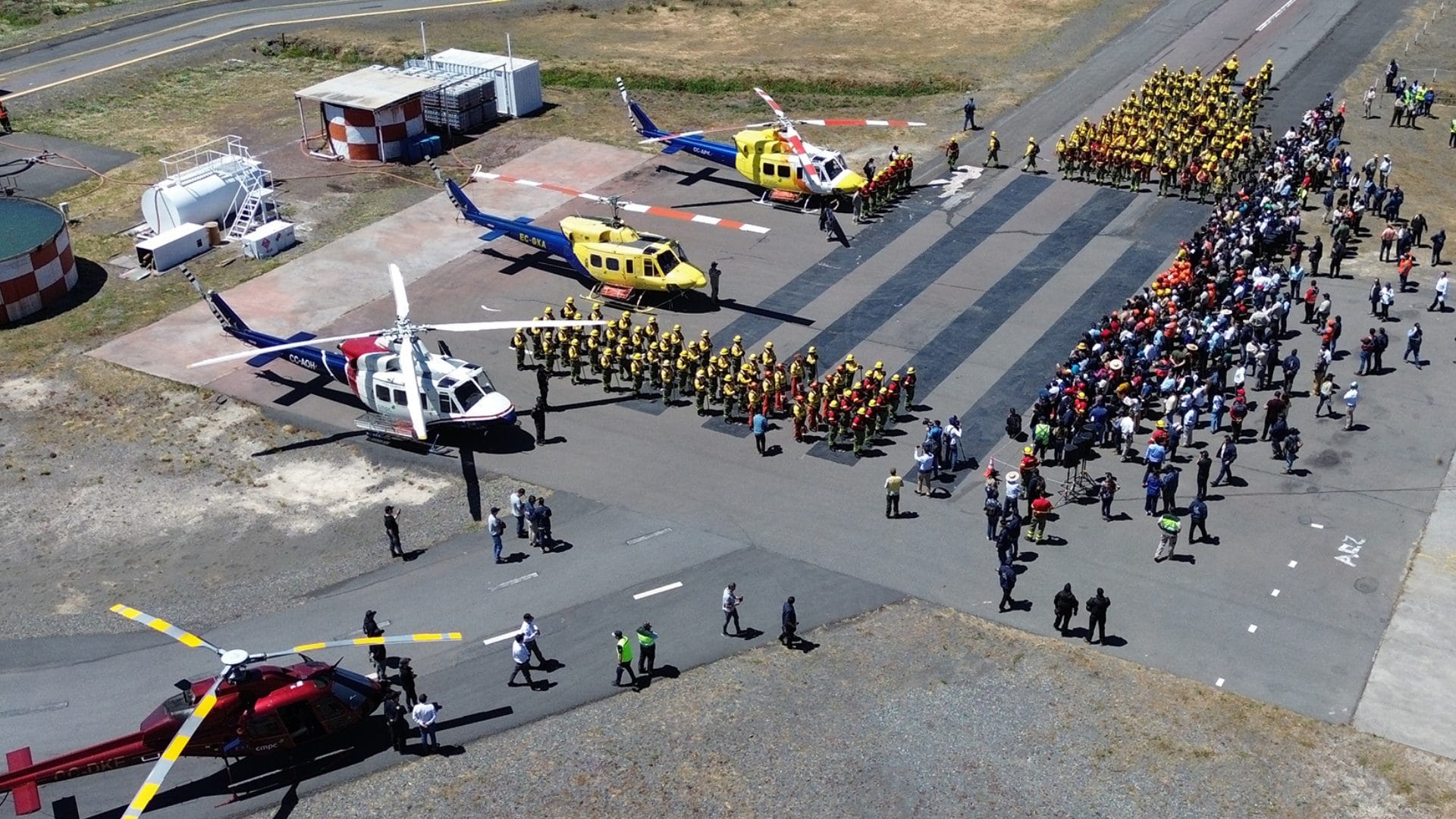 Presentan recursos para prevención y combate de incendios en el Biobío