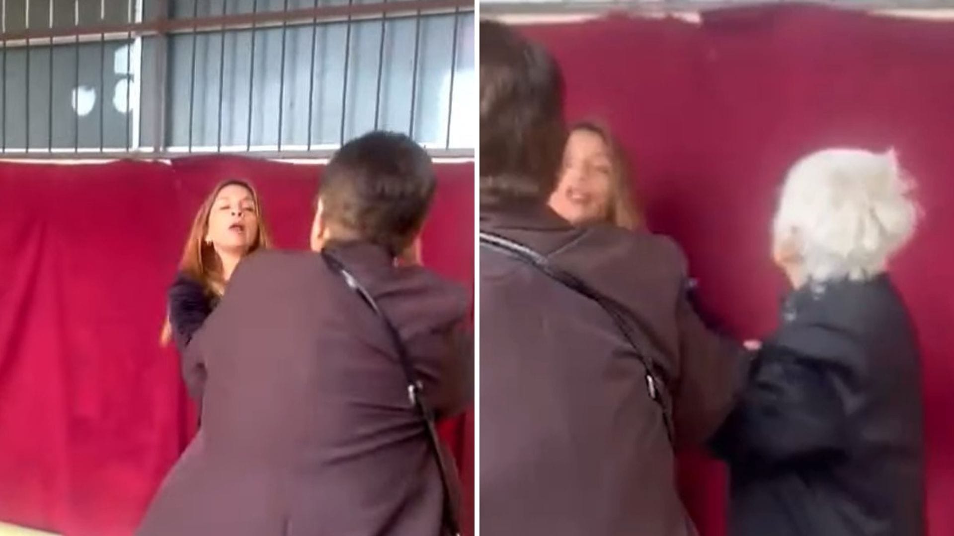 Votación en San Ramón terminó en agresión: Hermana de exalcalde Aguilera es detenida en medio de incidentes