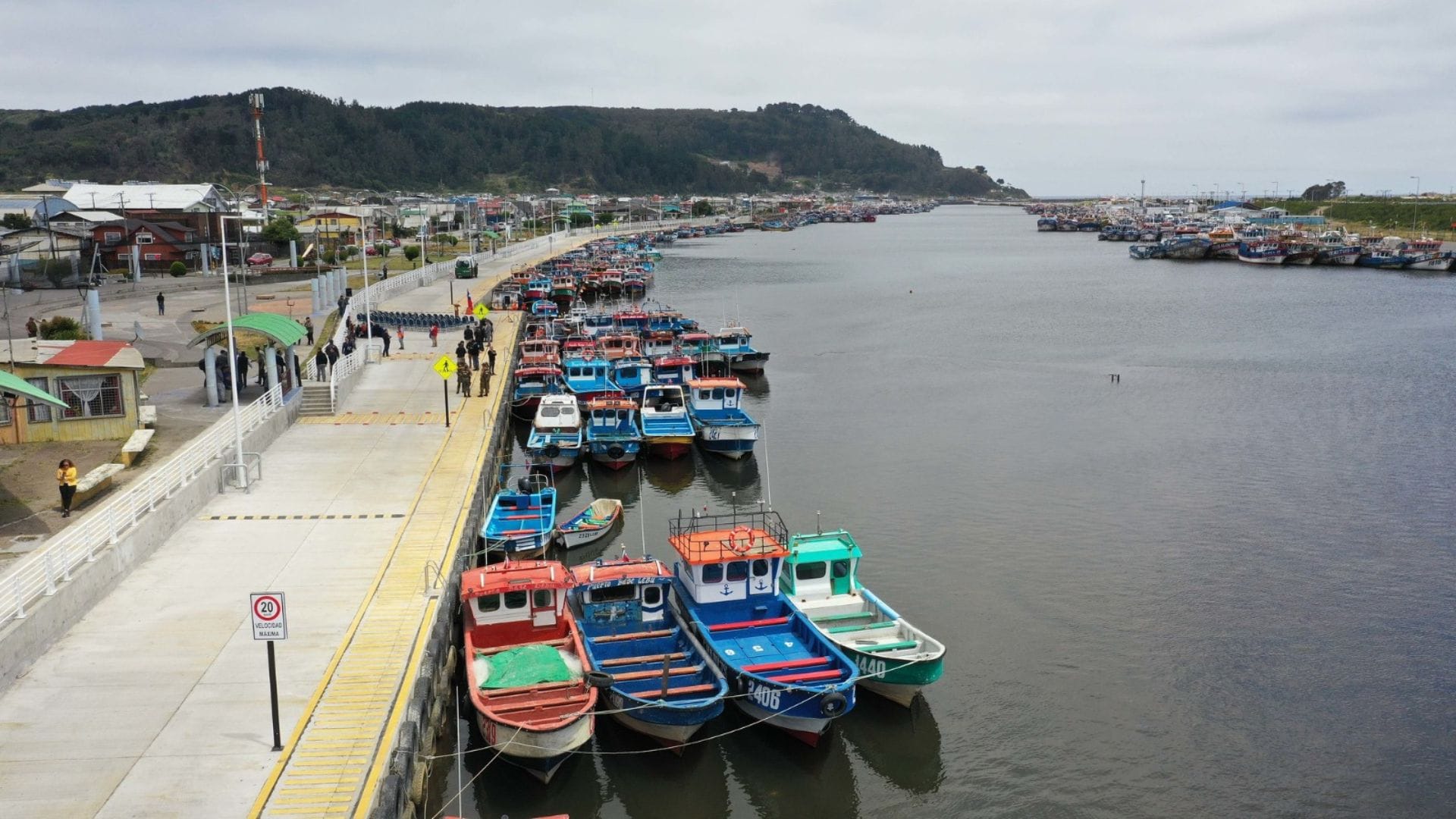 Lebu: Inauguran nuevo embarcadero que beneficiará a más de 4 mil pescadores artesanales