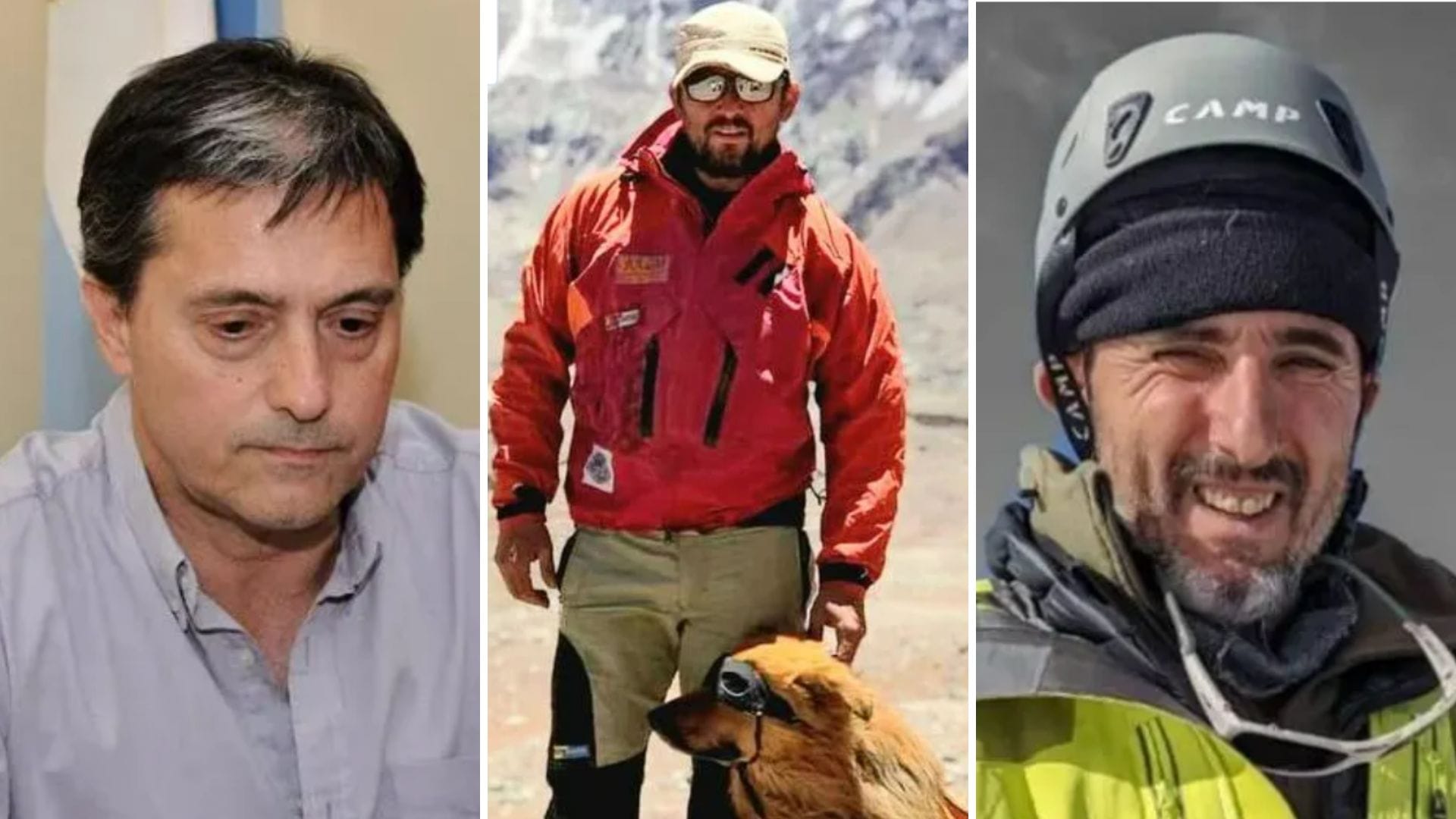Tres andinistas argentinos está desaparecidos en la Cordillera de Chile: Uno de ellos es intendente