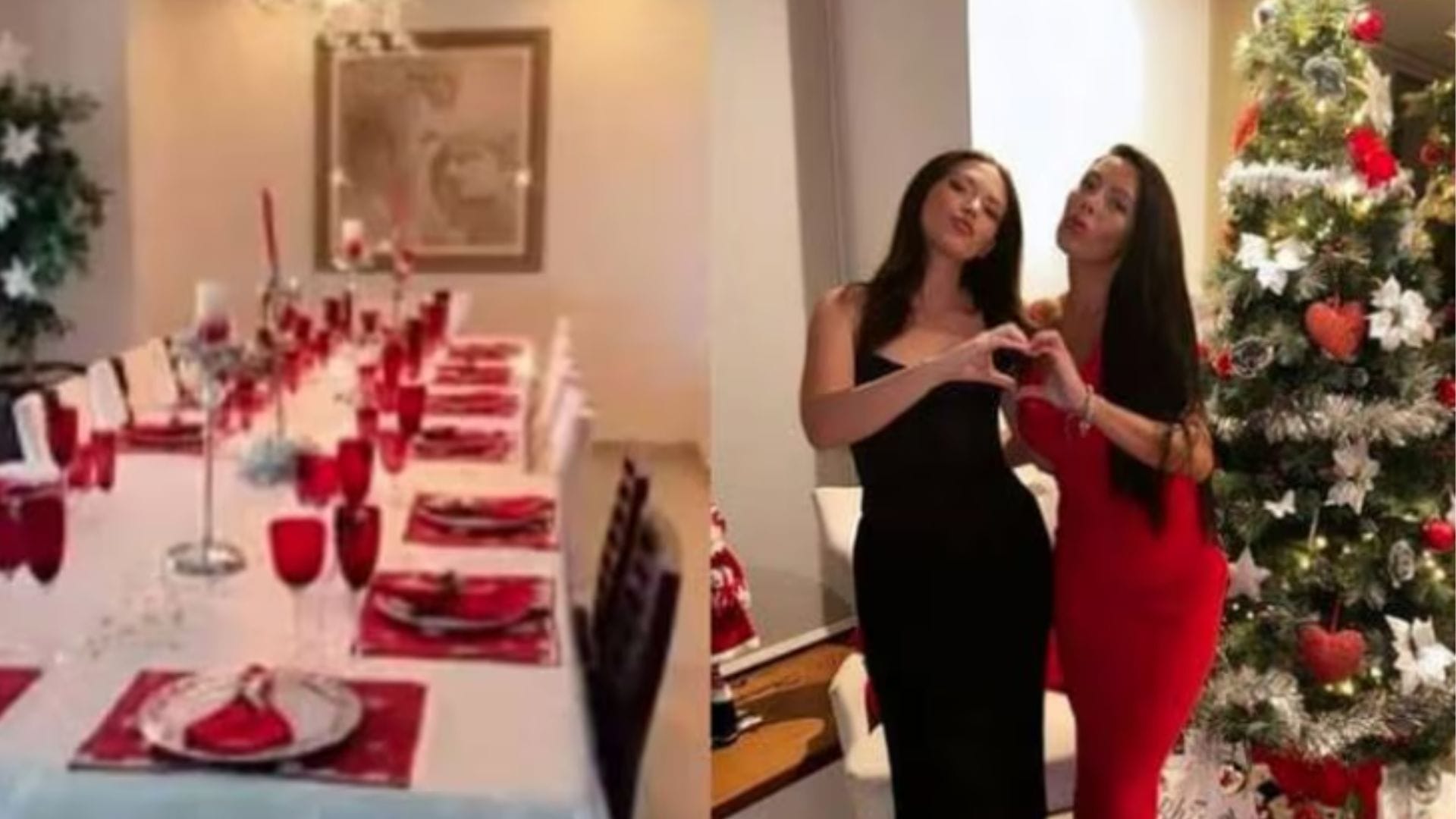 Daniela Aránguiz mostró su decorada fiesta navideña: ¿Llegó Mateucci a la celebración?