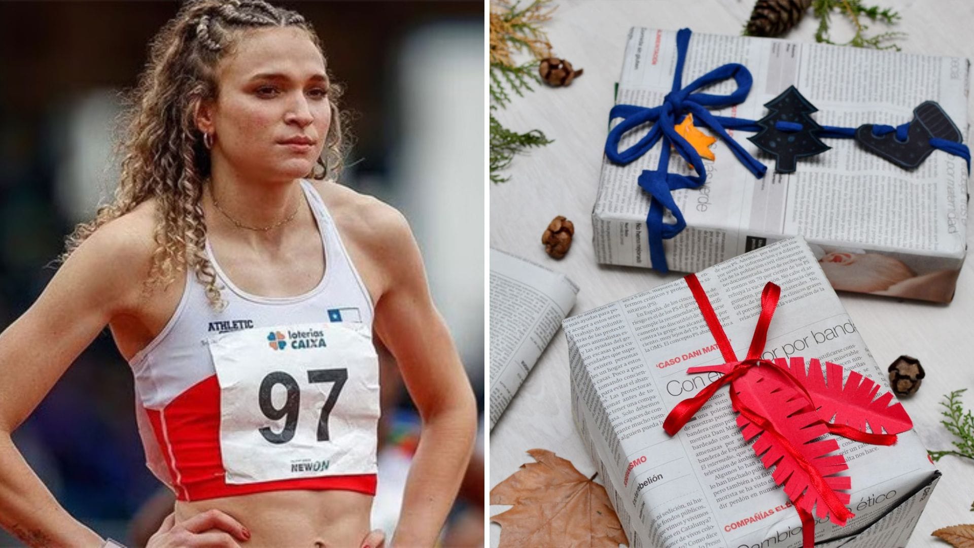 Martina Weil y su descargo tras ser cuestionada por envolver regalo de navidad con papel diario