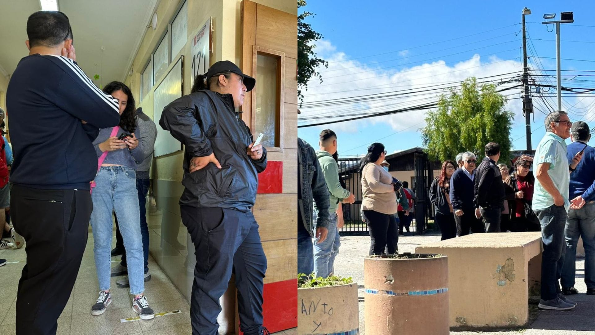 Plebiscito constitucional 2023: Masiva asistencia para votar en locales de San Pedro de la Paz