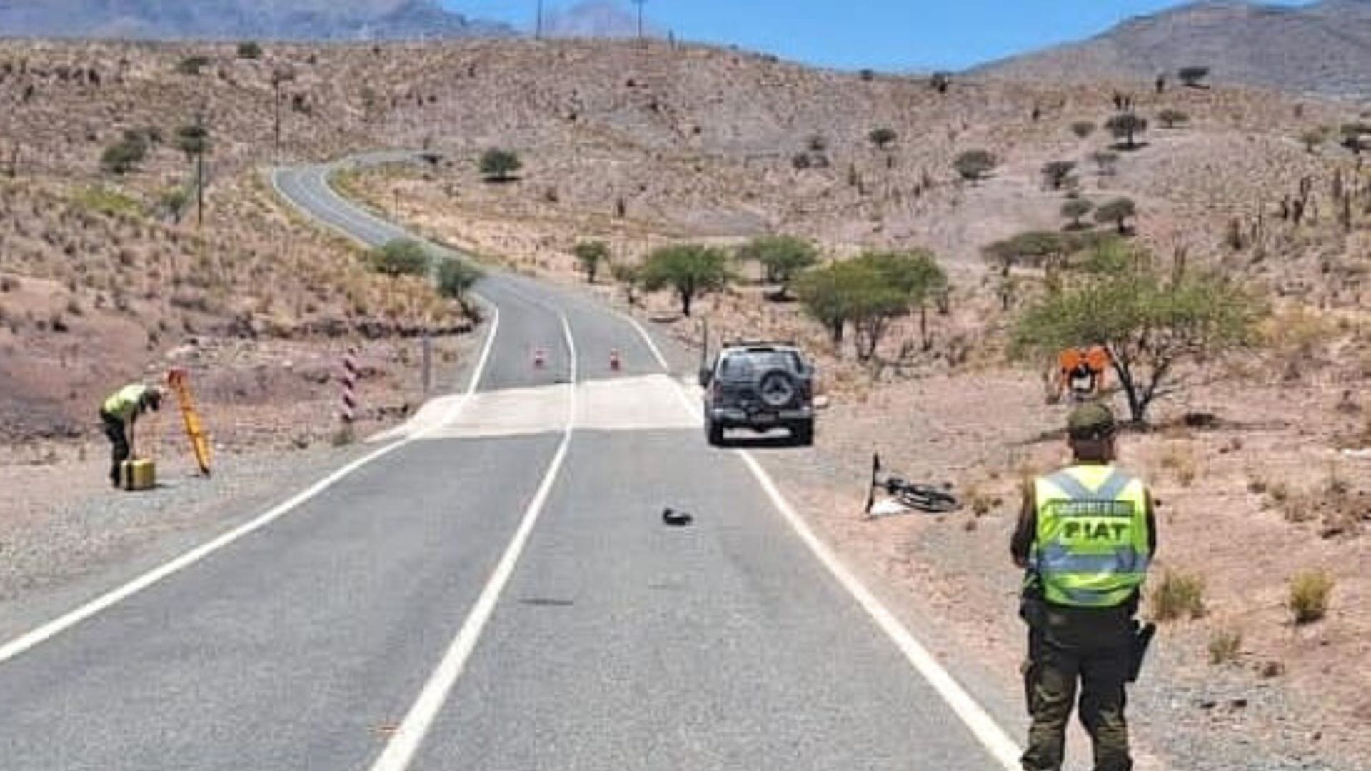 Se desplazaba en bicicleta por la ruta: Hombre muere tras ser impactado por un vehículo en Combarbalá