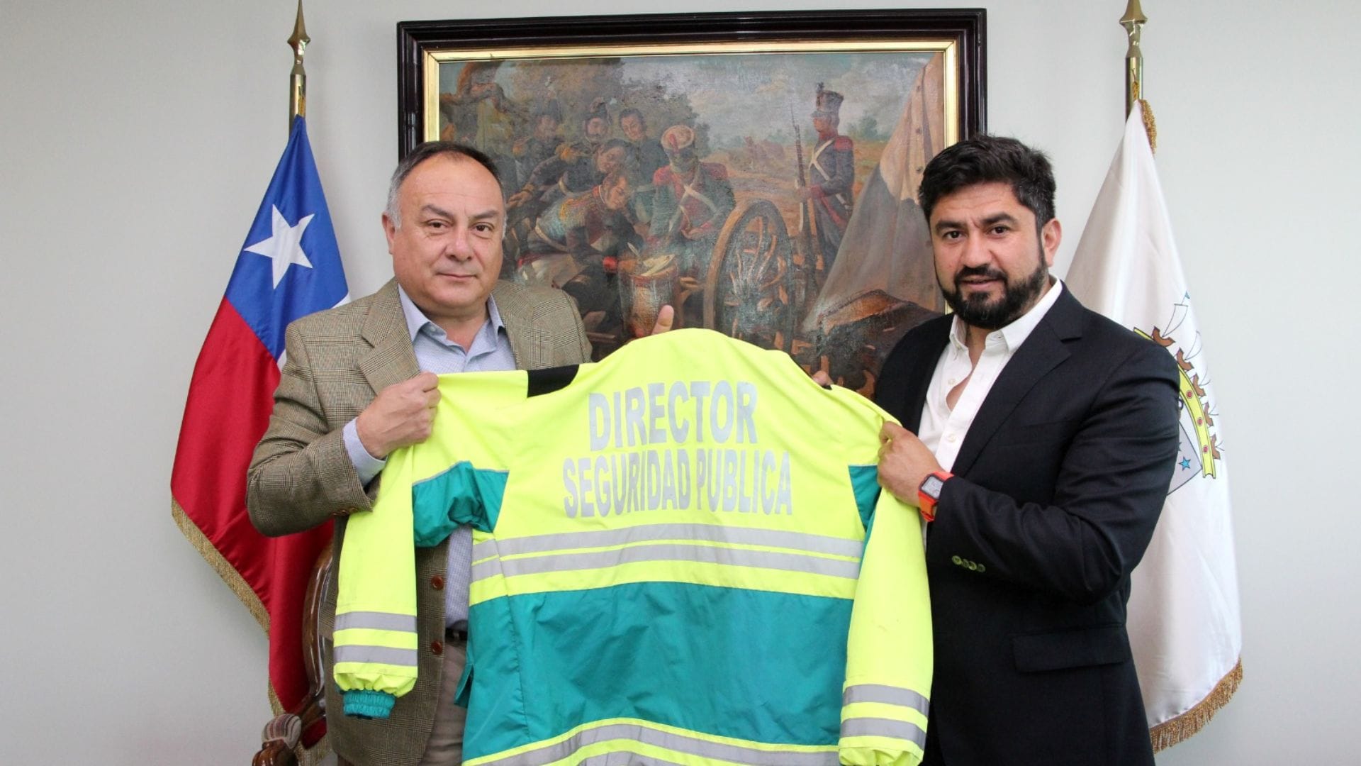 Exgeneral Juan Pablo Caneo asumió como director de seguridad del municipio de Talcahuano