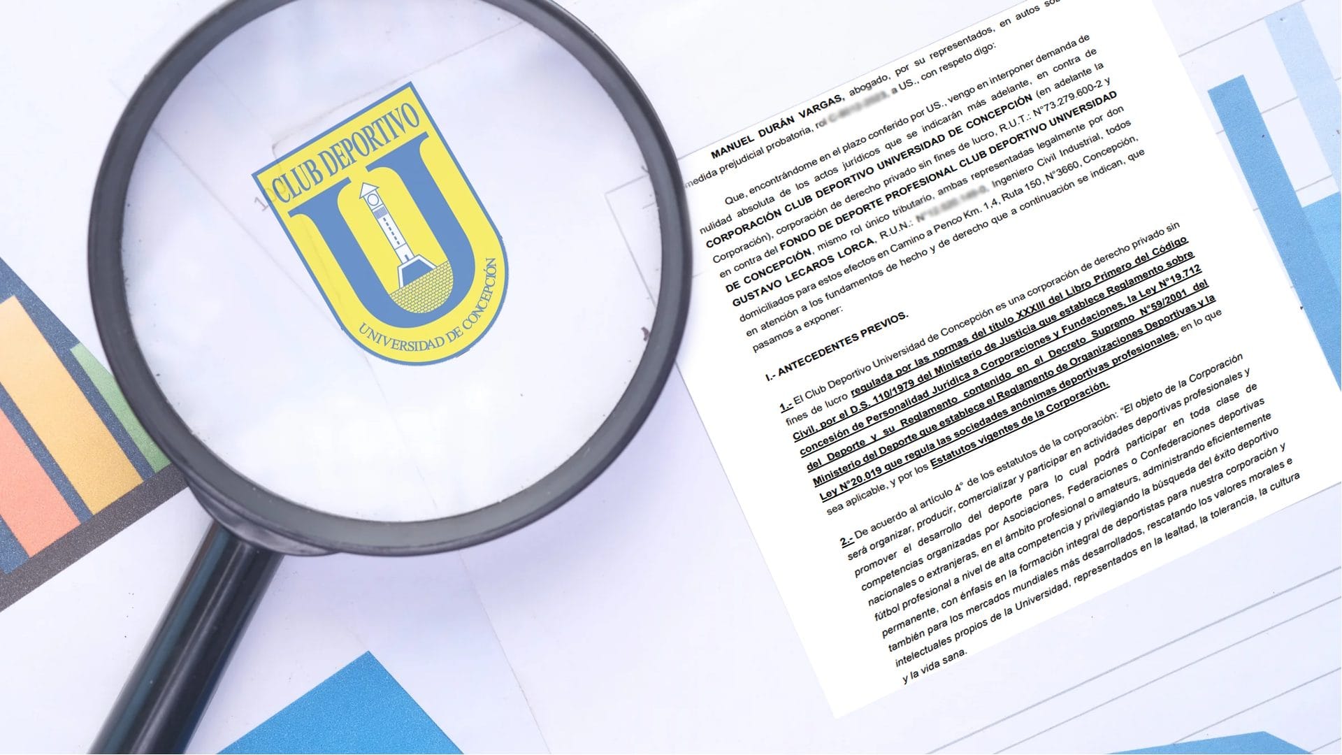 Cinco socios del Club Deportivo Universidad de Concepción lideran ofensiva legal para frenar traspaso del club a sociedad anónima