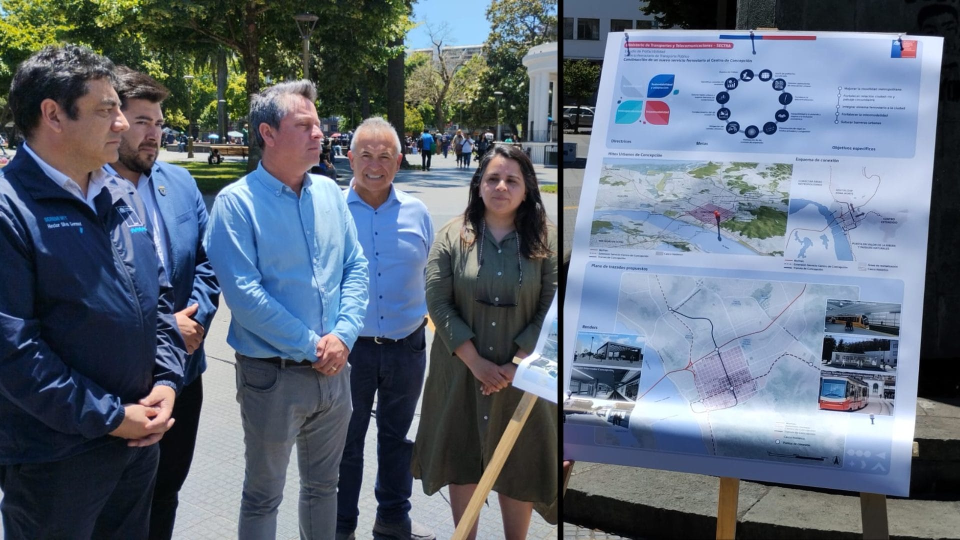 Transporte de acercamiento al centro de Concepción podría estar operativo en 10 años